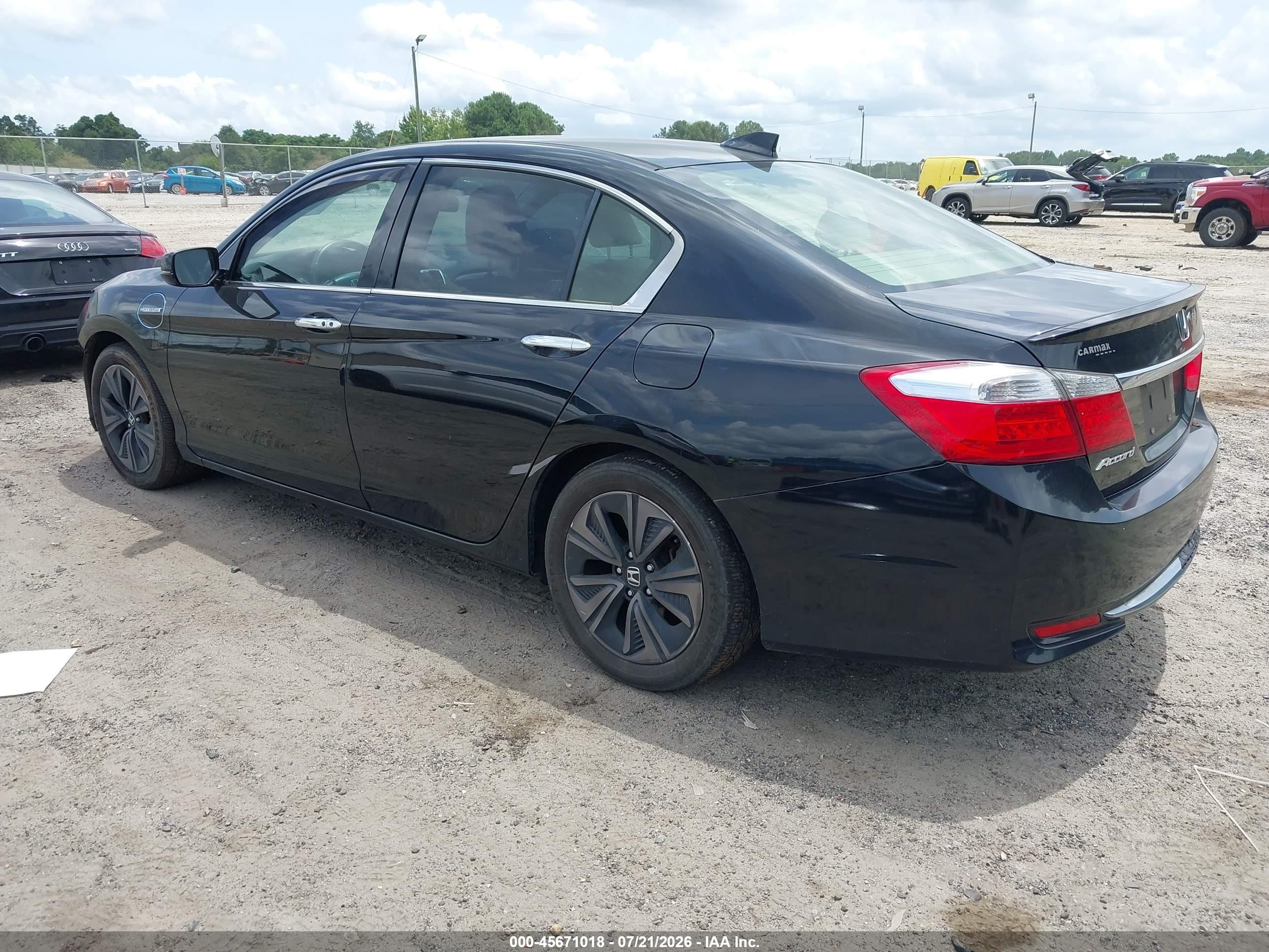 2014 Honda Accord Plug-in Hybrid   Black vin: JHMCR5F73EC000843