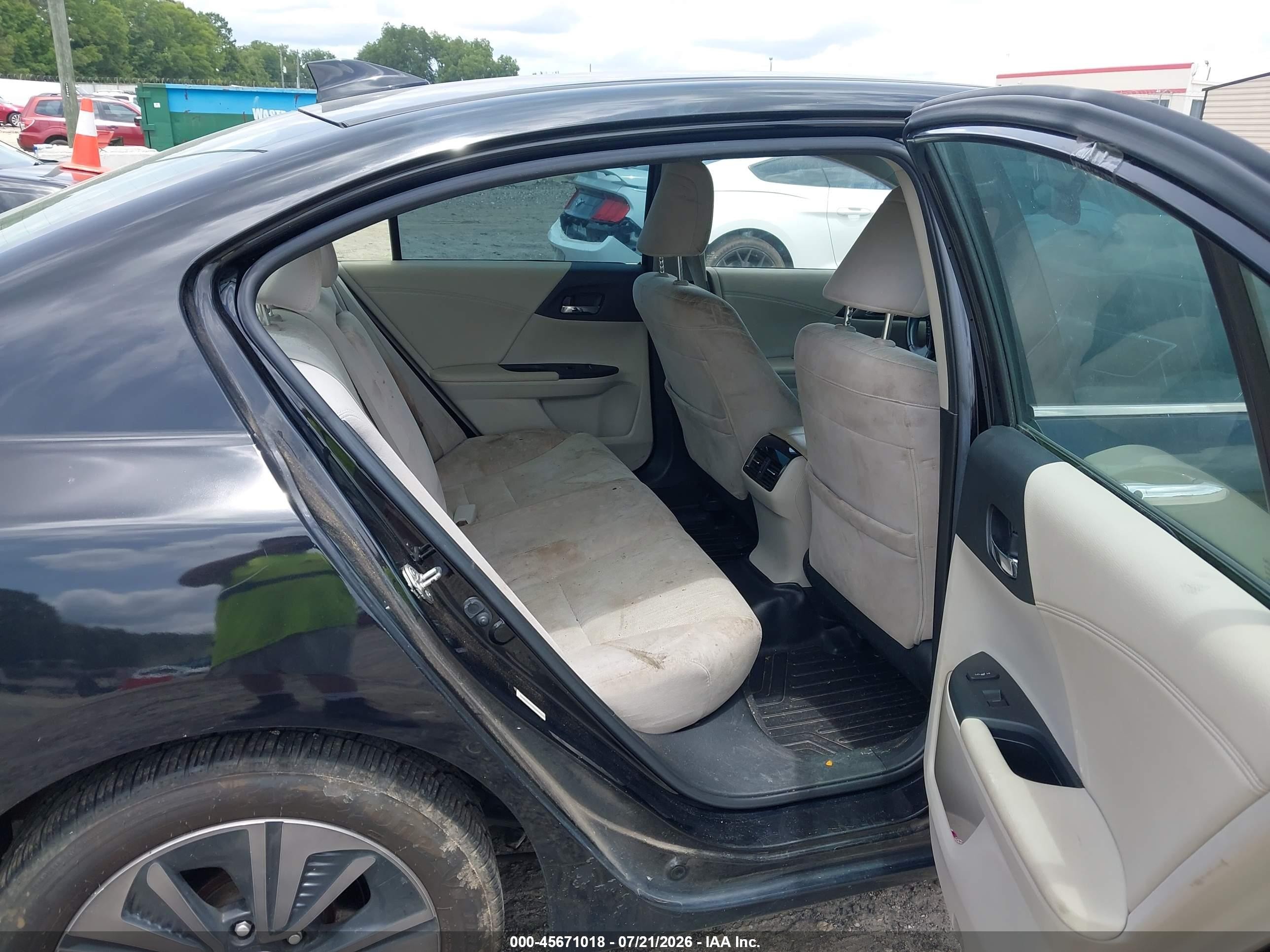 2014 Honda Accord Plug-in Hybrid   Black vin: JHMCR5F73EC000843