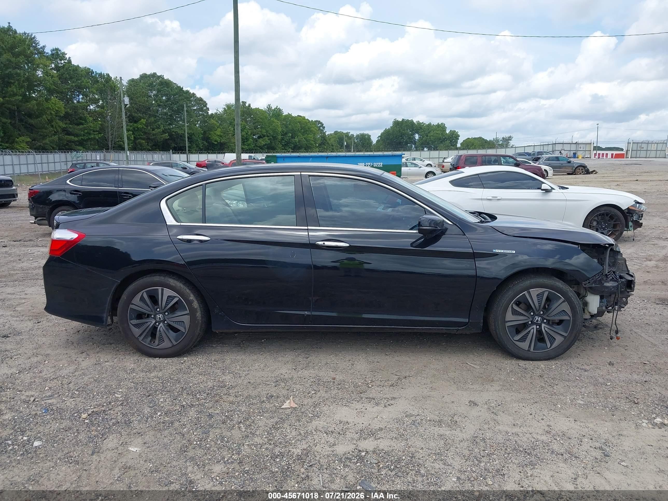 2014 Honda Accord Plug-in Hybrid   Black vin: JHMCR5F73EC000843