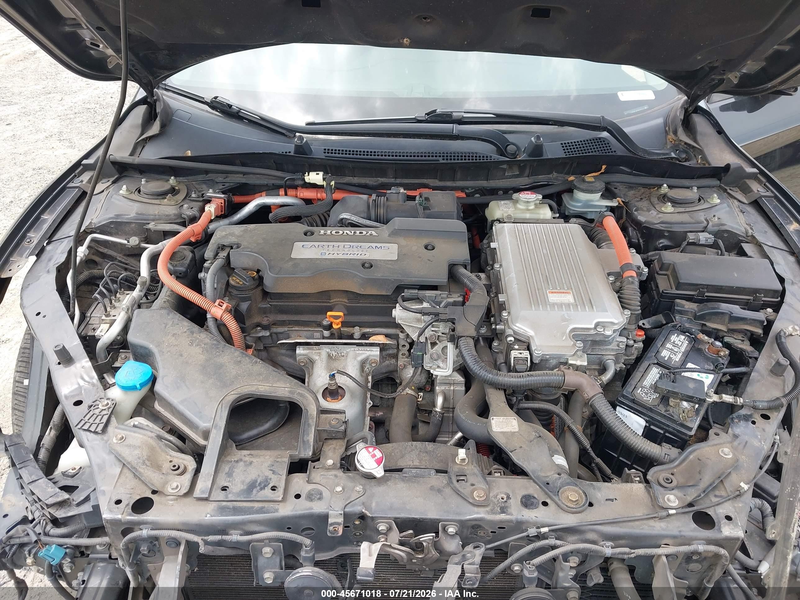 2014 Honda Accord Plug-in Hybrid   Black vin: JHMCR5F73EC000843