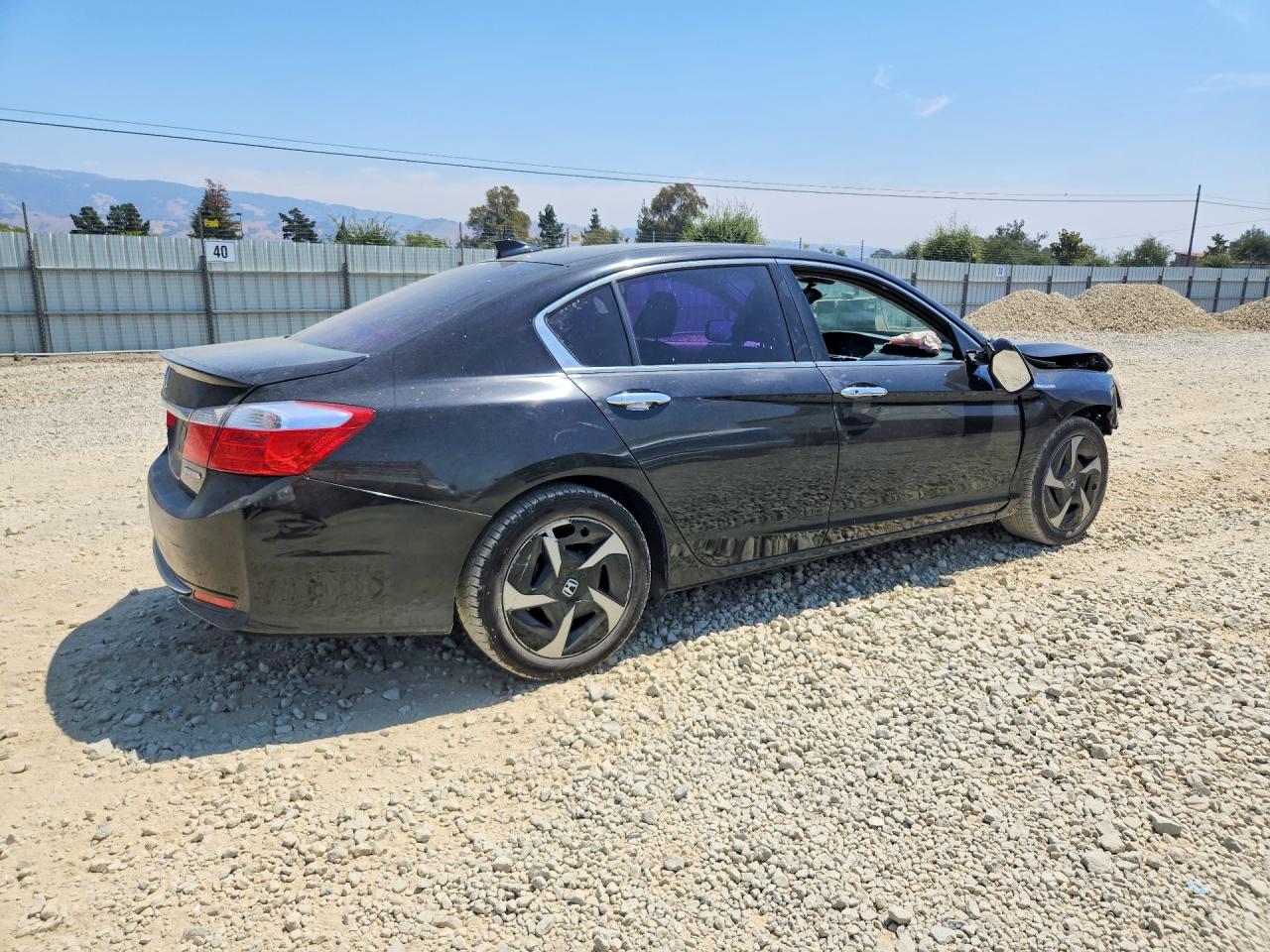 2014 Honda Accord Plug-in Hybrid Black vin: JHMCR5F76EC000903
