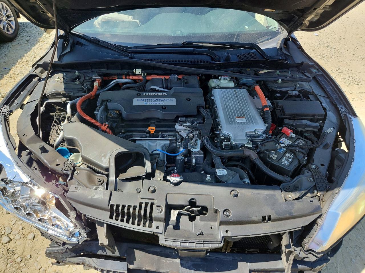 2014 Honda Accord Plug-in Hybrid Black vin: JHMCR5F76EC000903