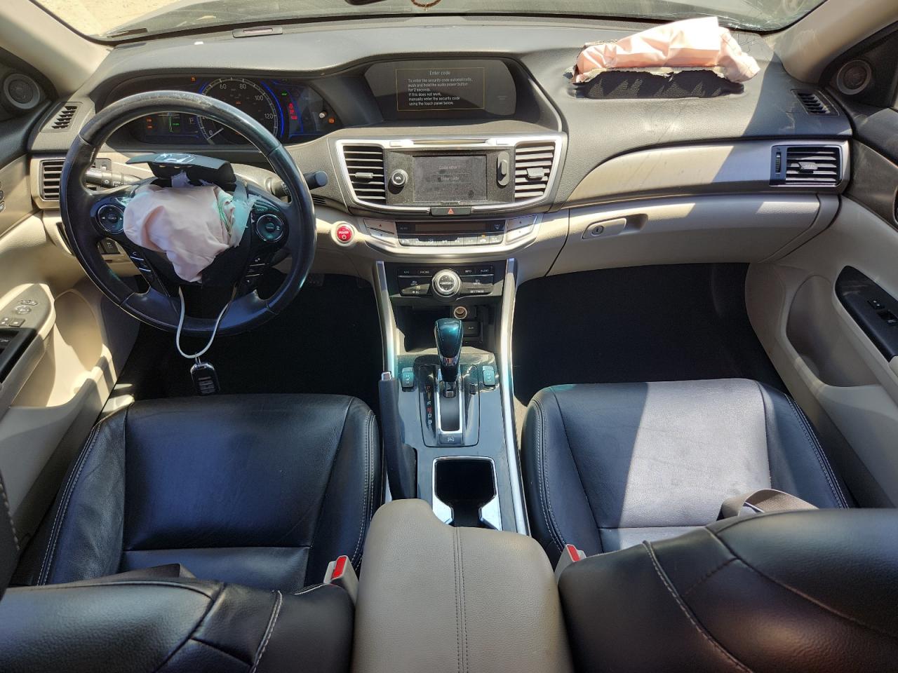2014 Honda Accord Plug-in Hybrid Black vin: JHMCR5F76EC000903