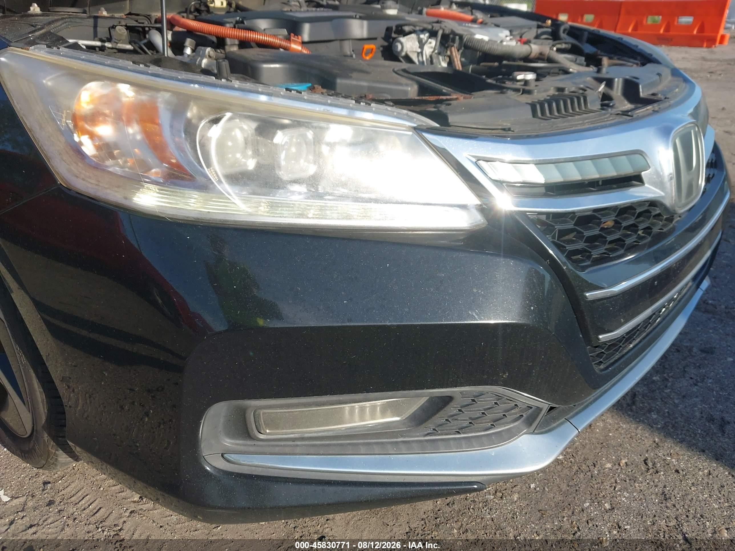 2014 Honda Accord Plug-in Hybrid Черный vin: JHMCR5F7XEC000127