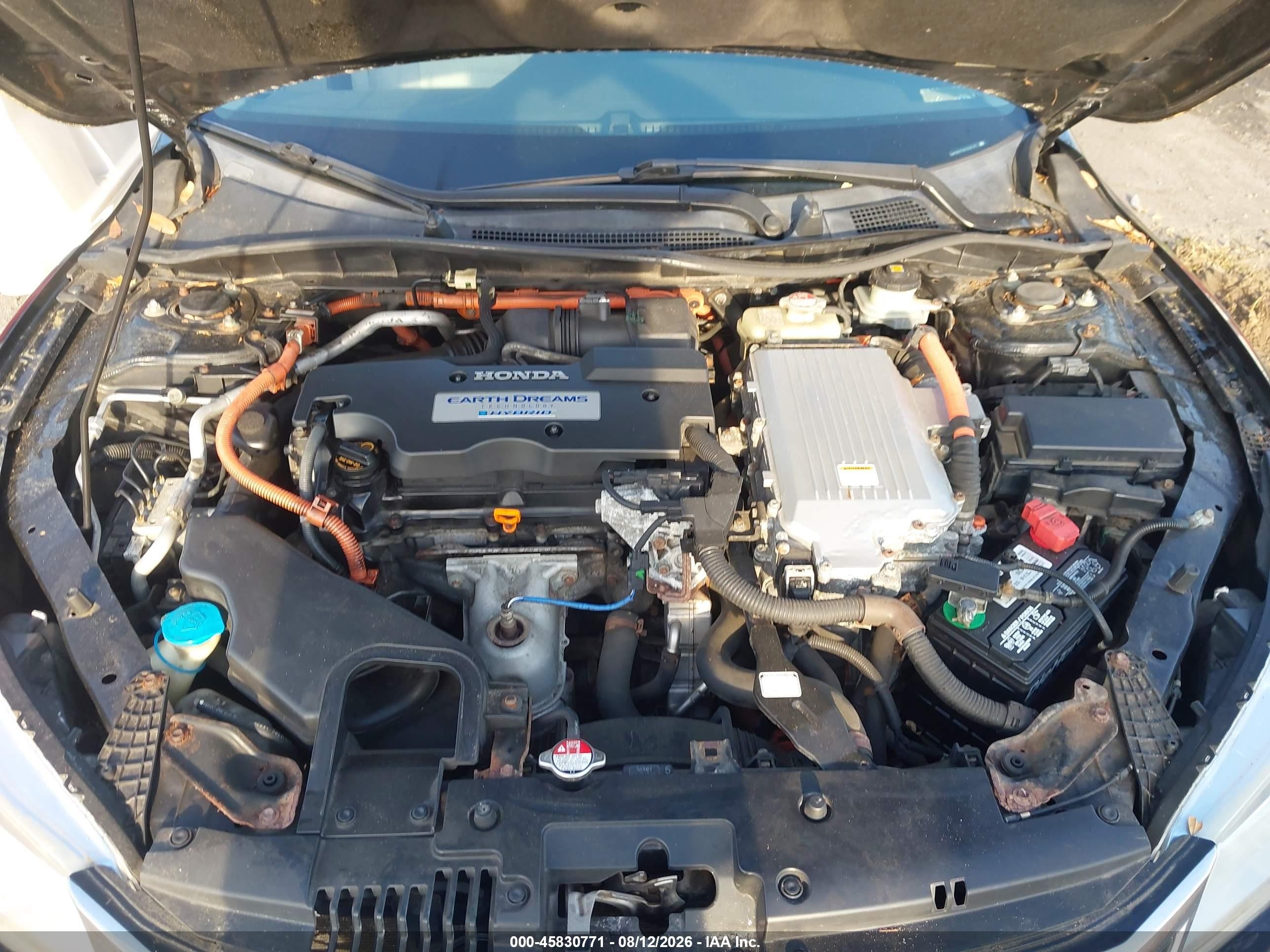 2014 Honda Accord Plug-in Hybrid Черный vin: JHMCR5F7XEC000127