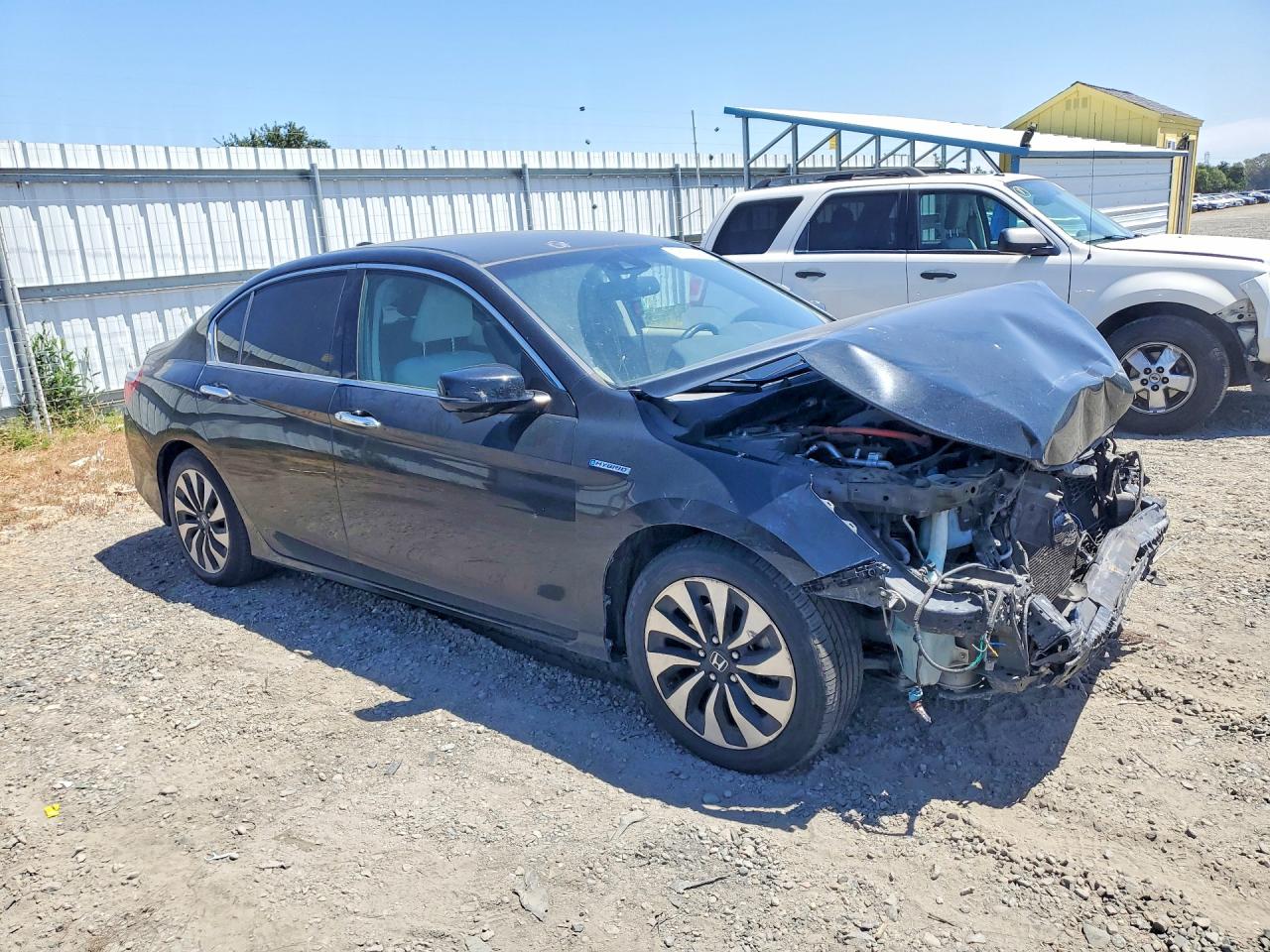 2014 Honda Accord Plug-in Hybrid Black vin: JHMCR5F7XEC000273