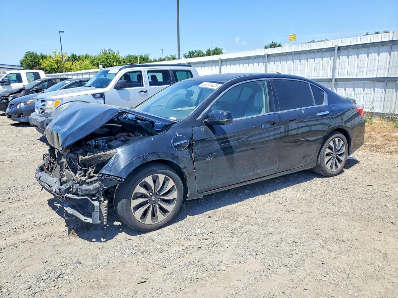 2014 Honda Accord Plug-in Hybrid Black vin: JHMCR5F7XEC000273