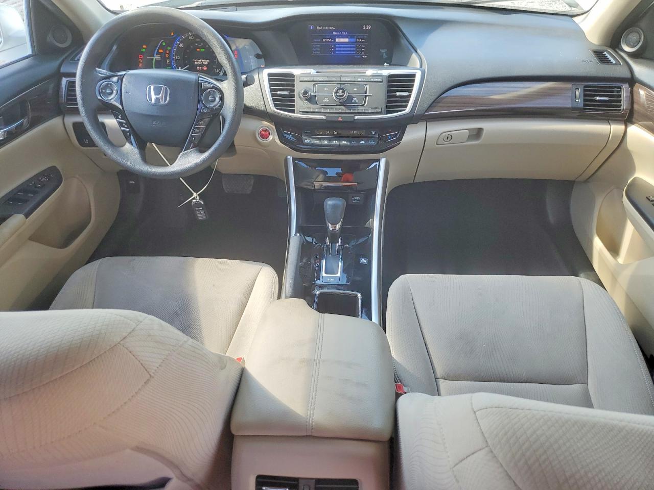 2017 Honda Accord Hybrid Белый vin: JHMCR6F32HC016698