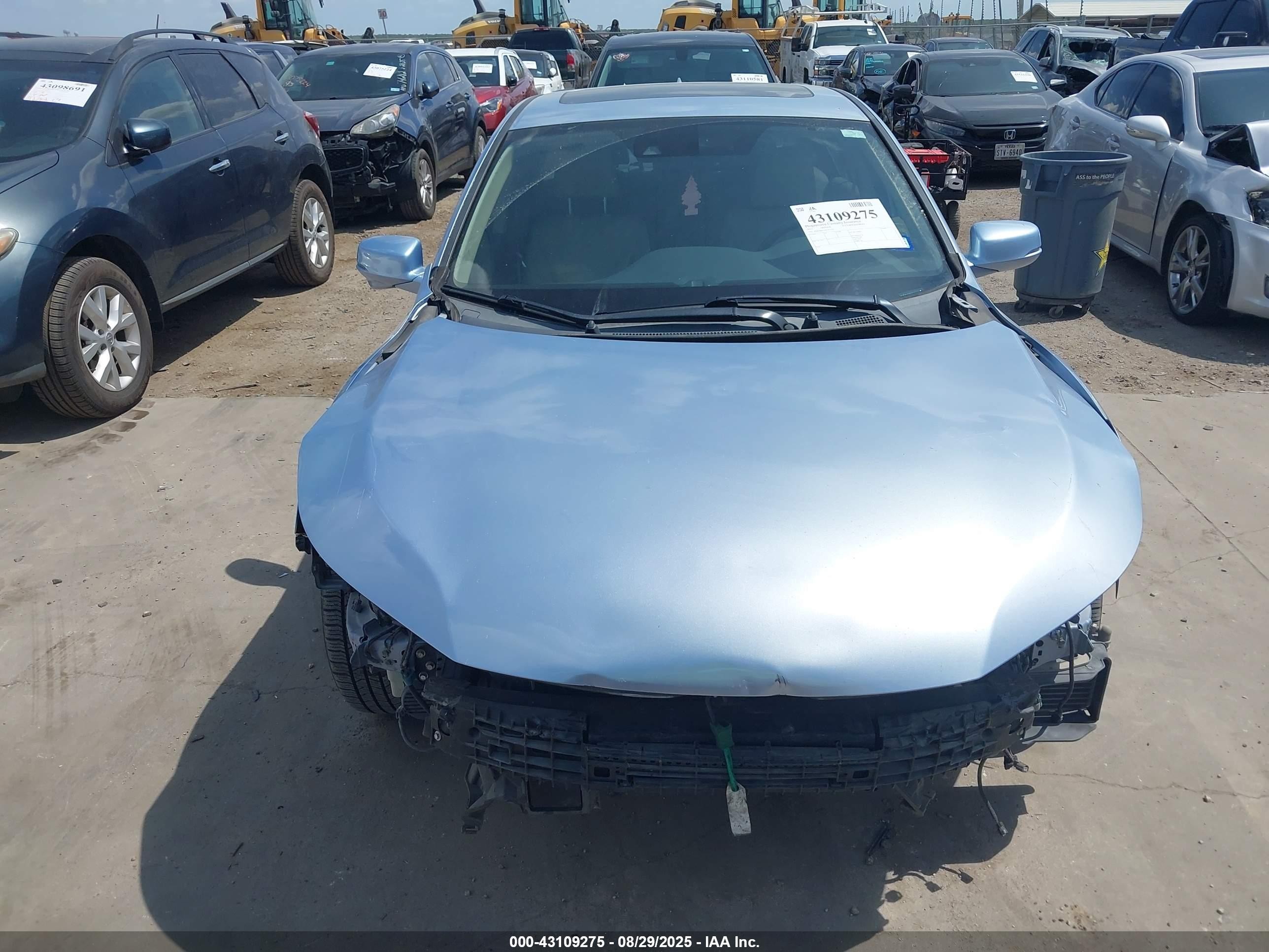 2017 Honda Accord Hybrid Ex-l Light Blue vin: JHMCR6F52HC012118