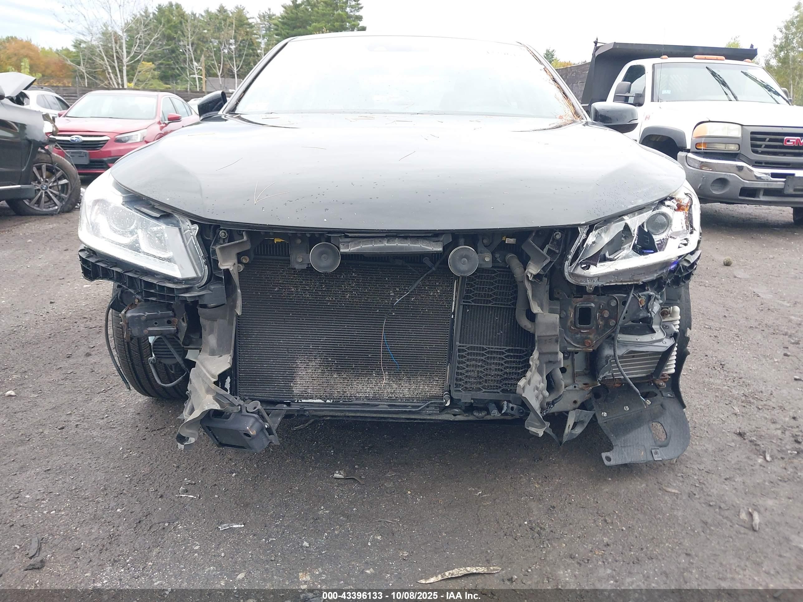 2017 Honda Accord Hybrid Ex-l Black vin: JHMCR6F53HC005985
