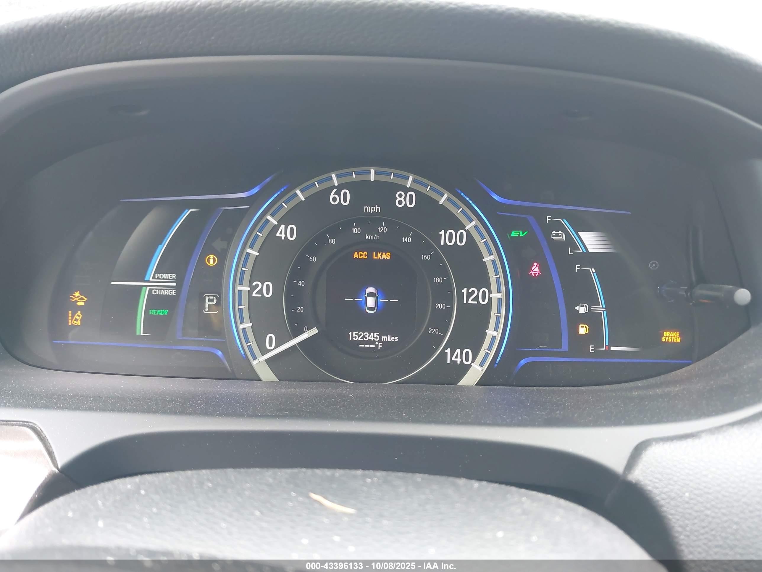 2017 Honda Accord Hybrid Ex-l Black vin: JHMCR6F53HC005985