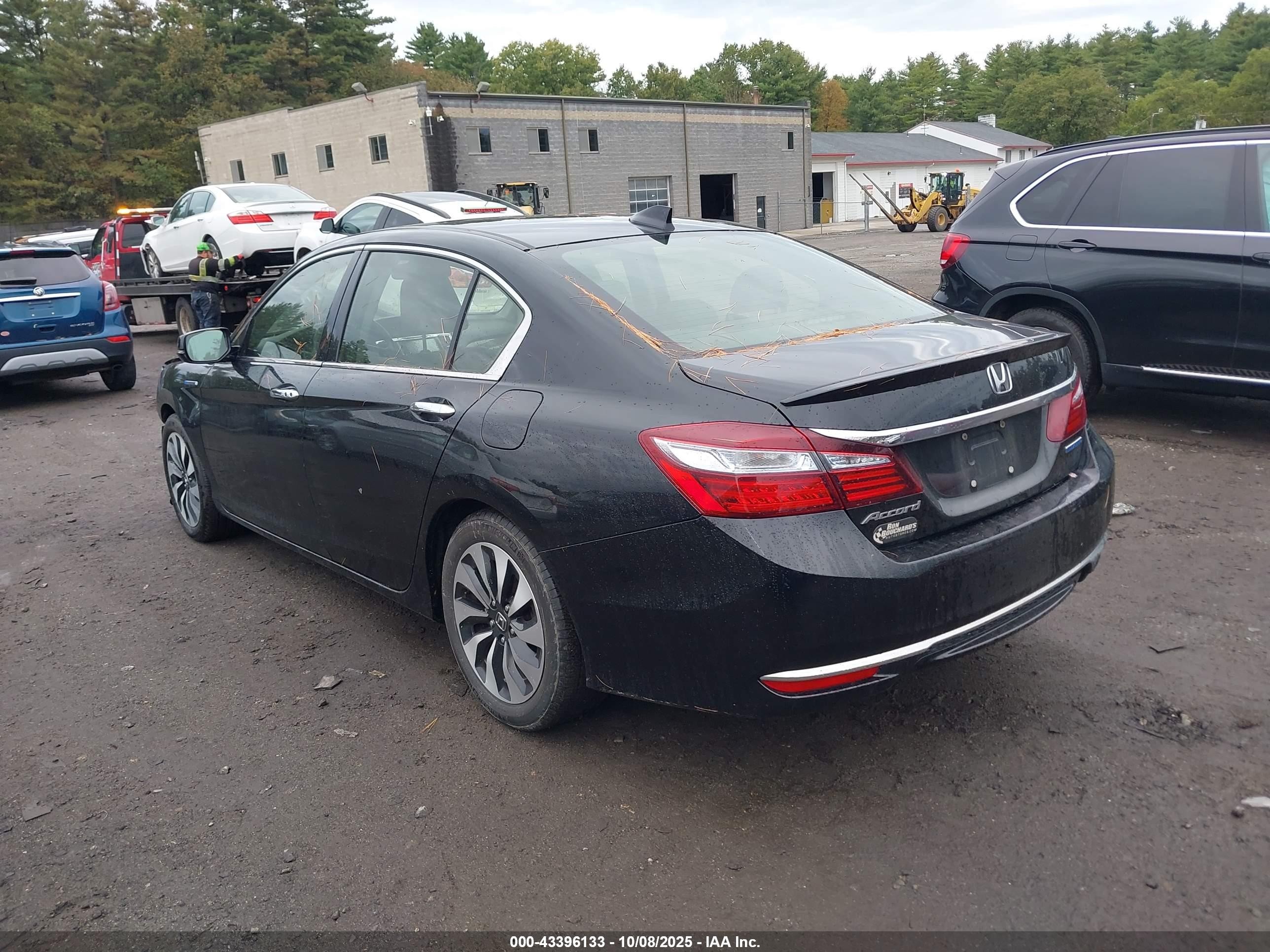 2017 Honda Accord Hybrid Ex-l Black vin: JHMCR6F53HC005985