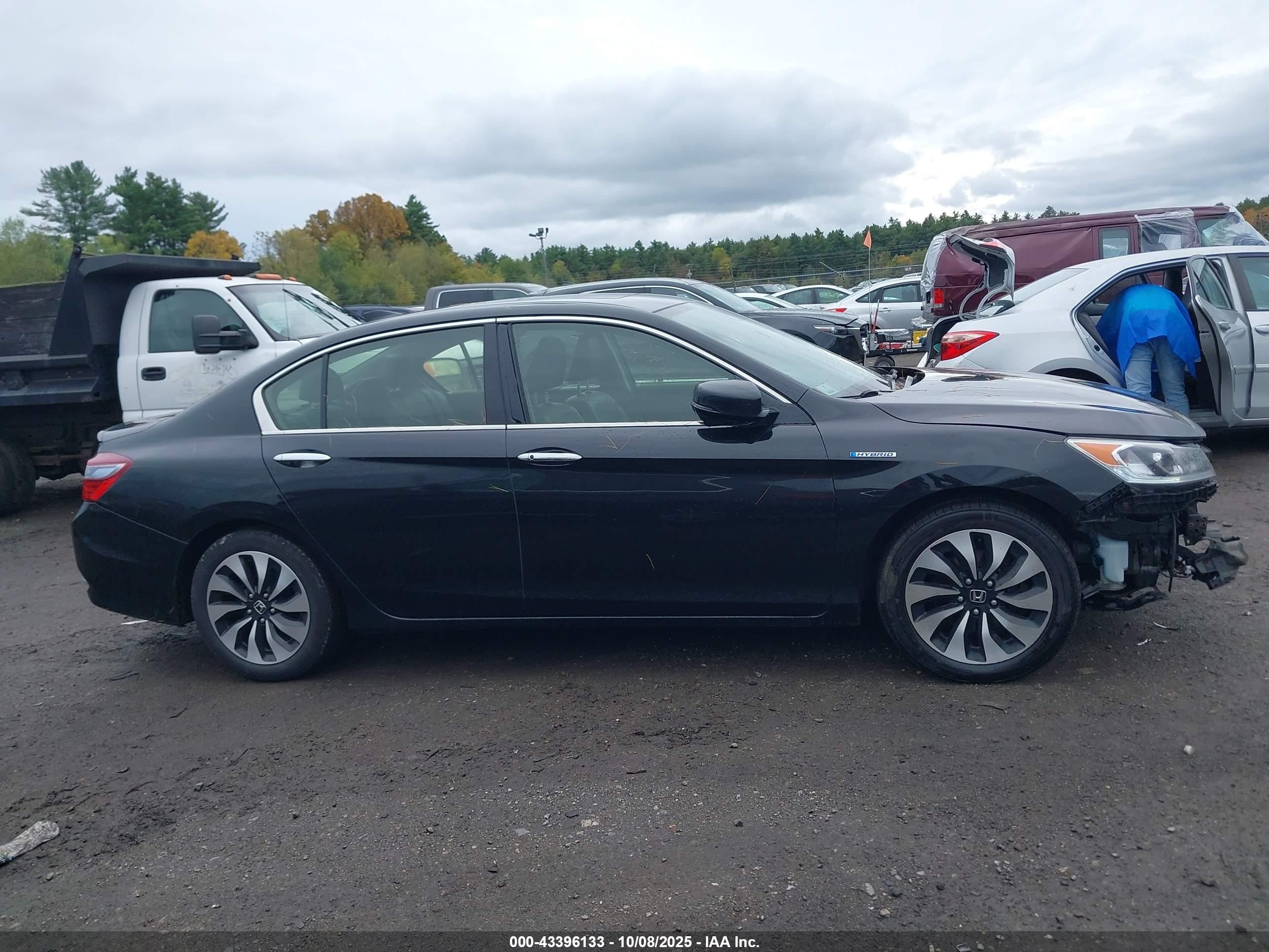 2017 Honda Accord Hybrid Ex-l Black vin: JHMCR6F53HC005985