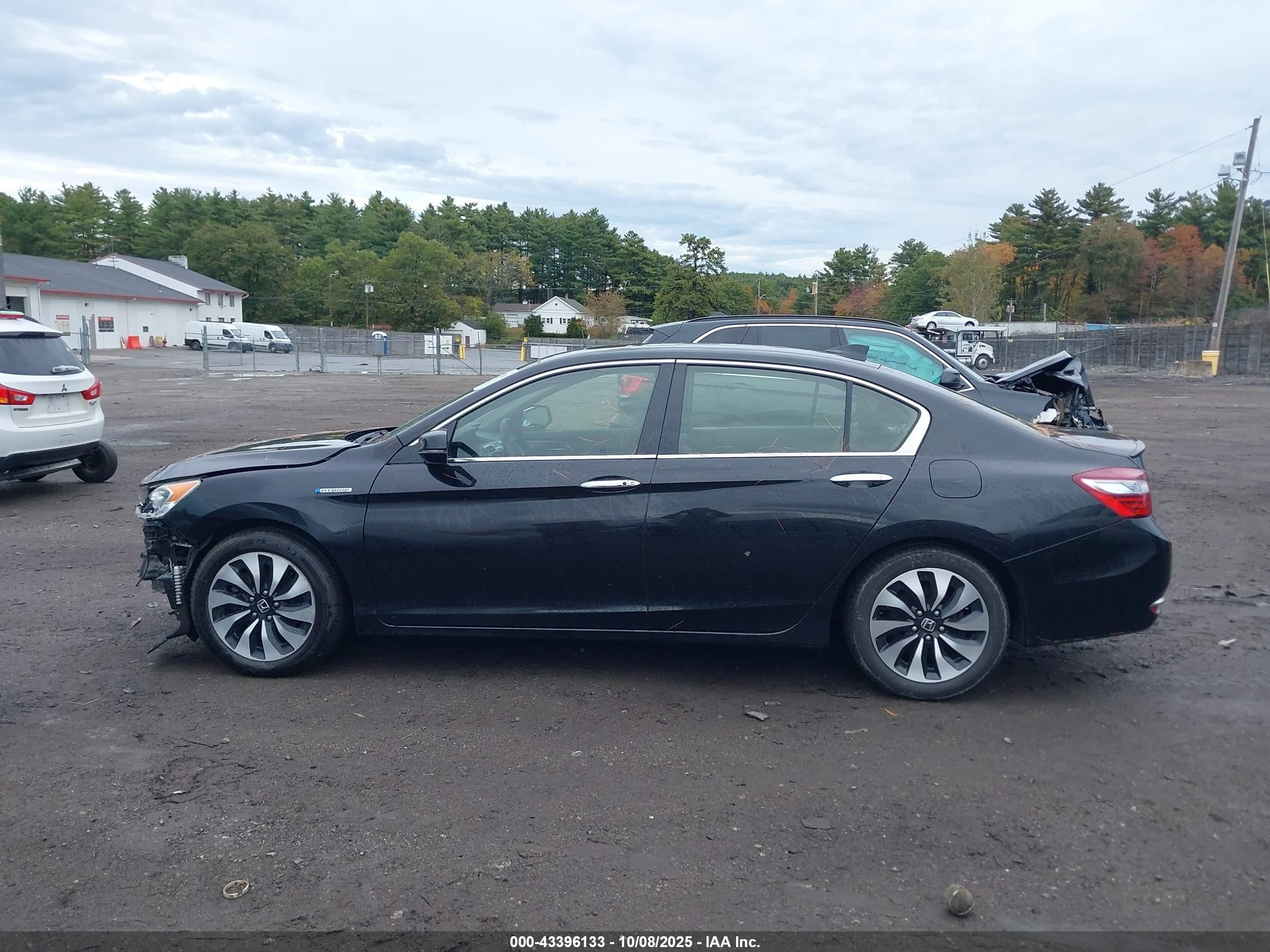 2017 Honda Accord Hybrid Ex-l Black vin: JHMCR6F53HC005985