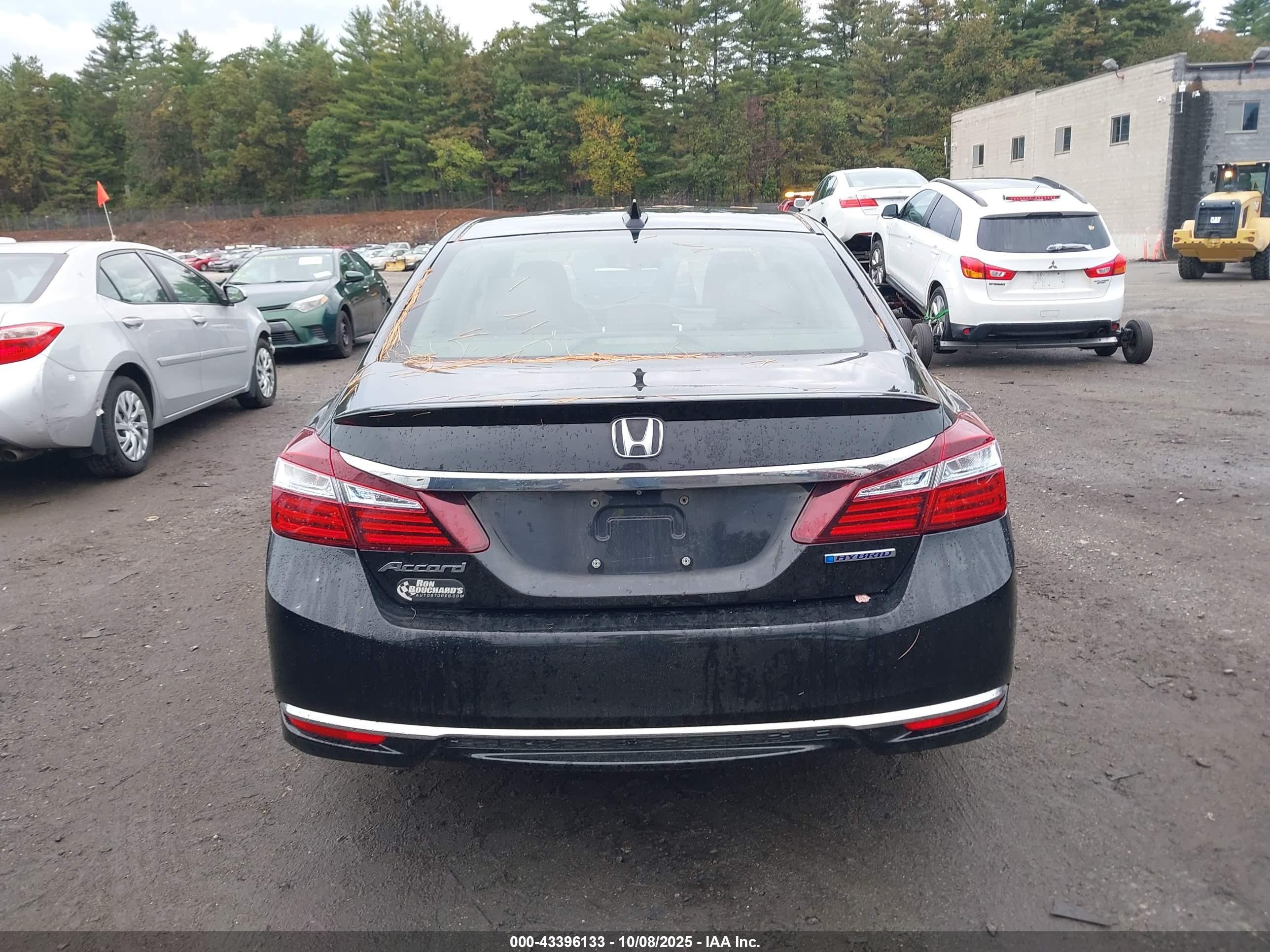 2017 Honda Accord Hybrid Ex-l Black vin: JHMCR6F53HC005985