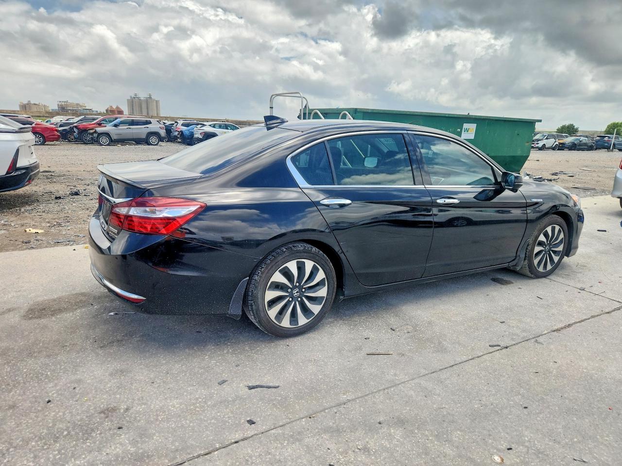 2017 Honda Accord Hybrid Exl Black vin: JHMCR6F53HC021958