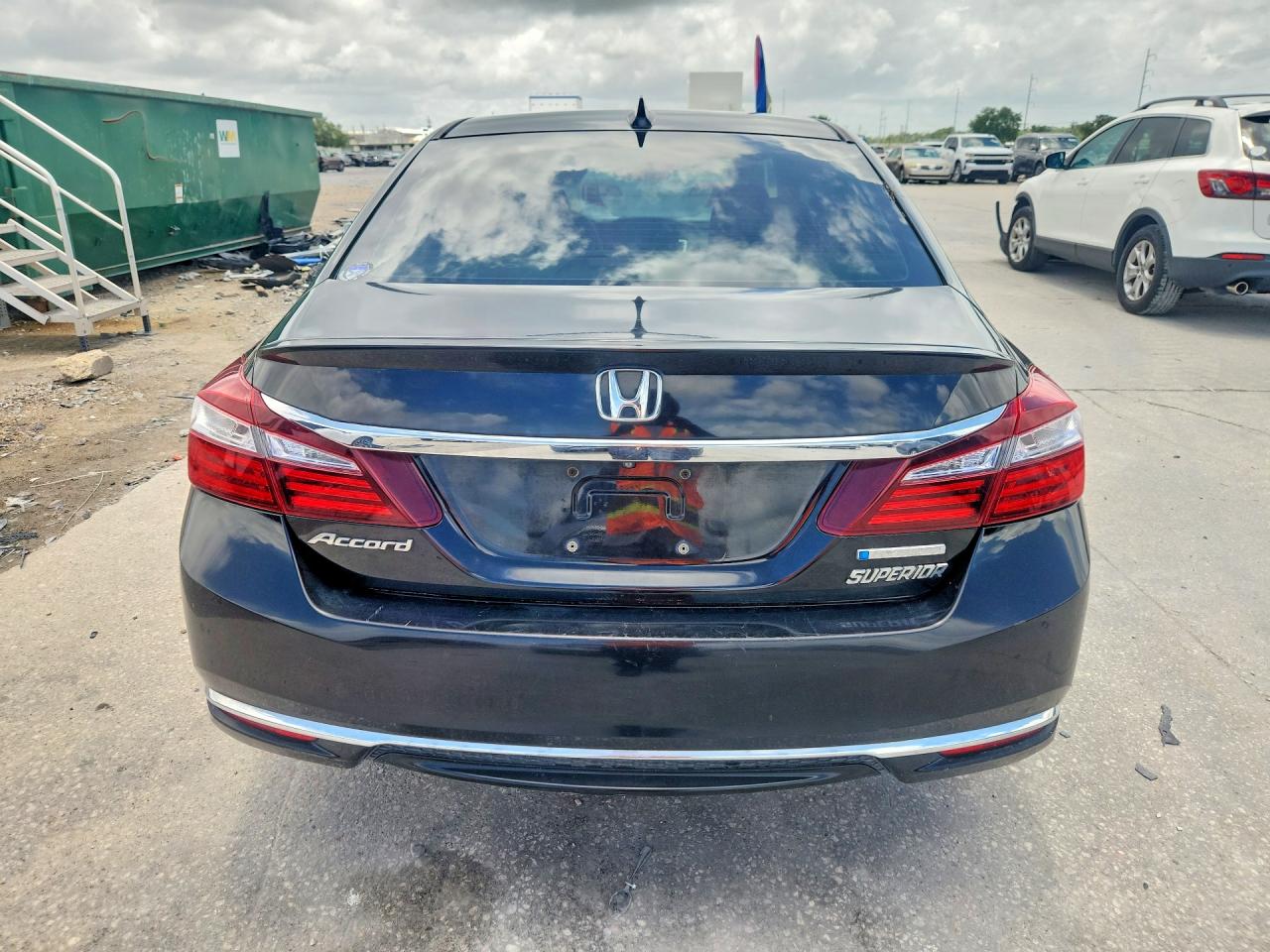 2017 Honda Accord Hybrid Exl Black vin: JHMCR6F53HC021958