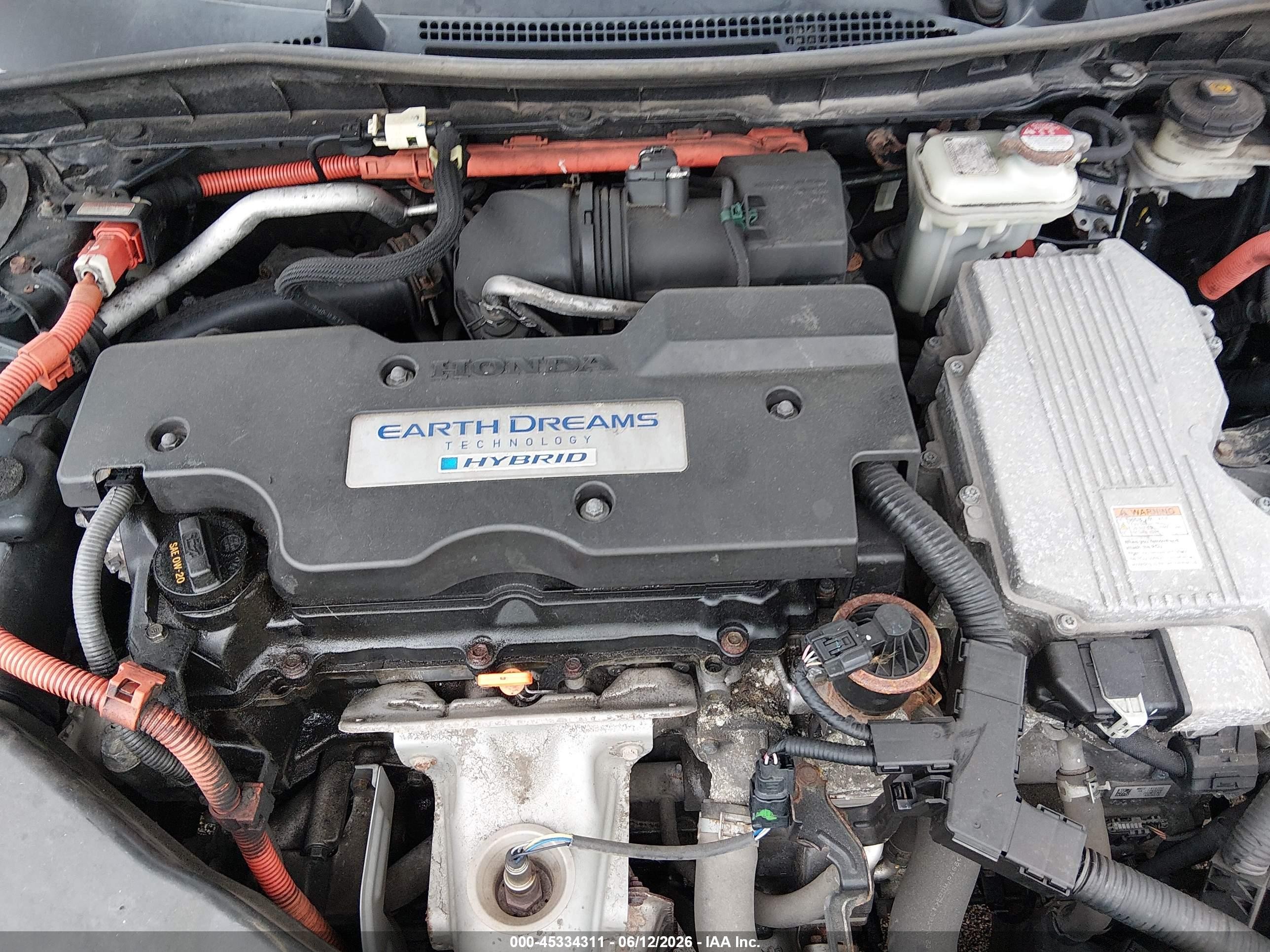 2017 Honda Accord Hybrid Touring Black vin: JHMCR6F71HC015920