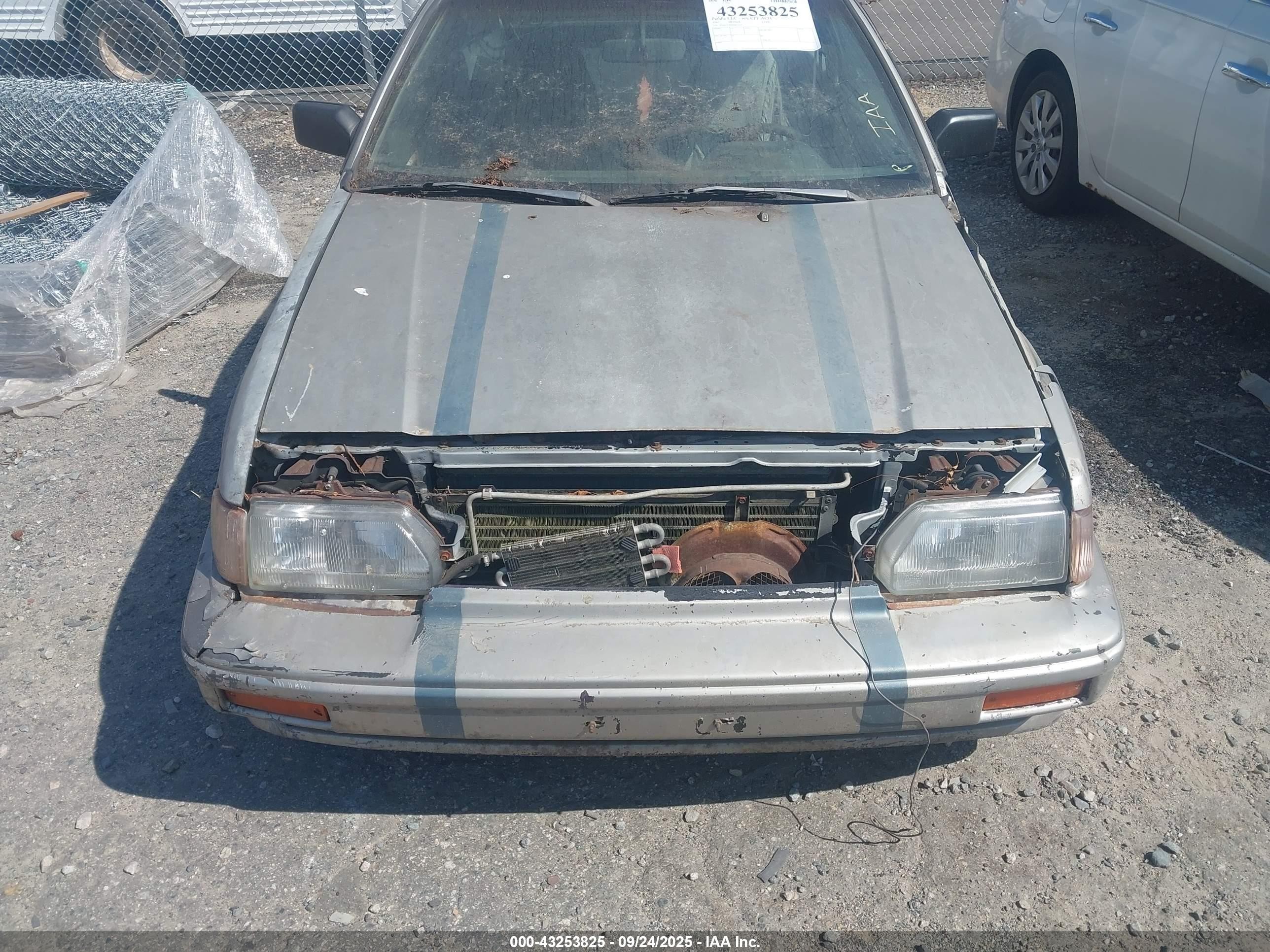 1987 Honda Civic 1500 Crx Si Silver vin: JHMEC1344HS012507