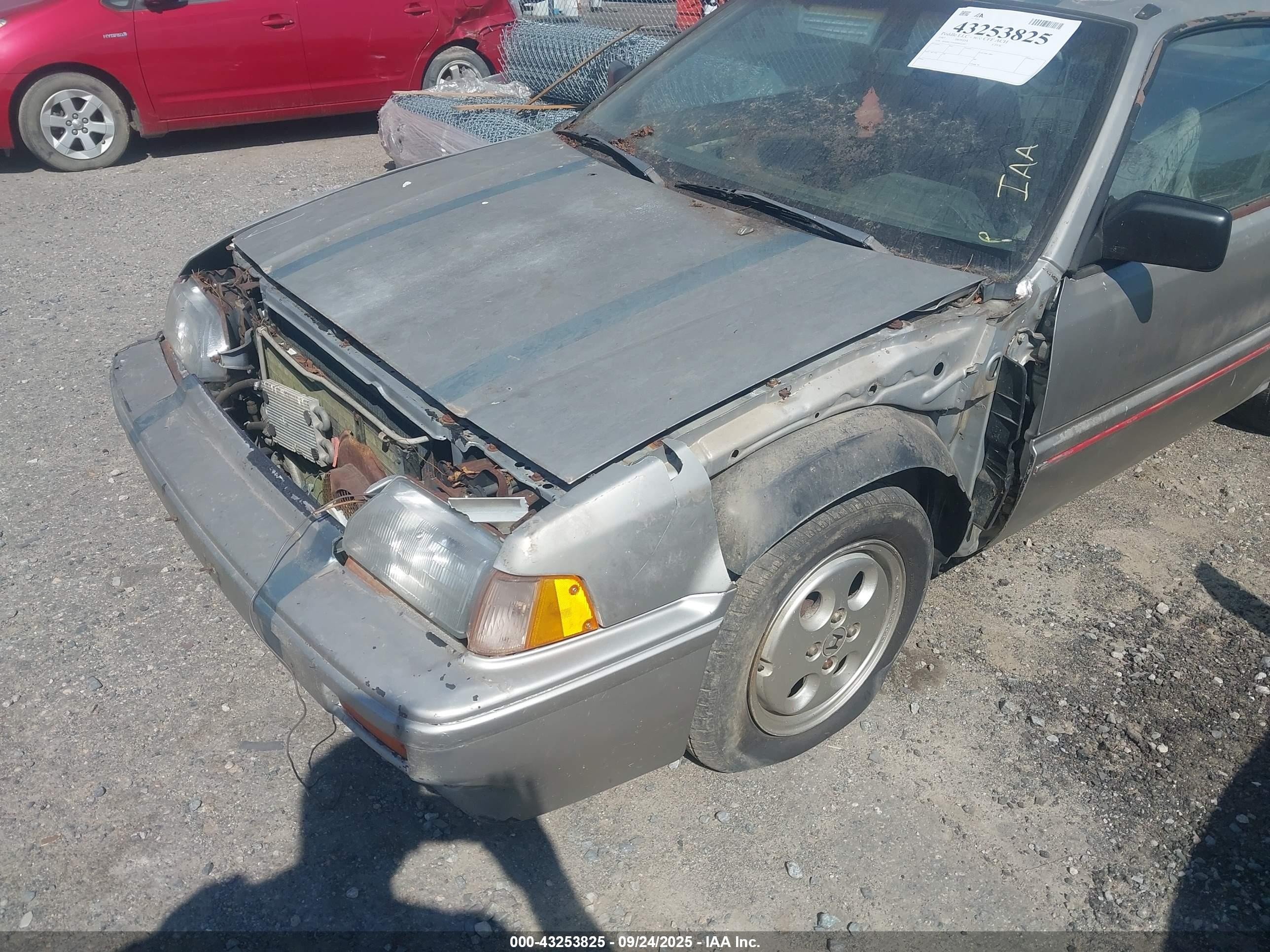 1987 Honda Civic 1500 Crx Si Silver vin: JHMEC1344HS012507