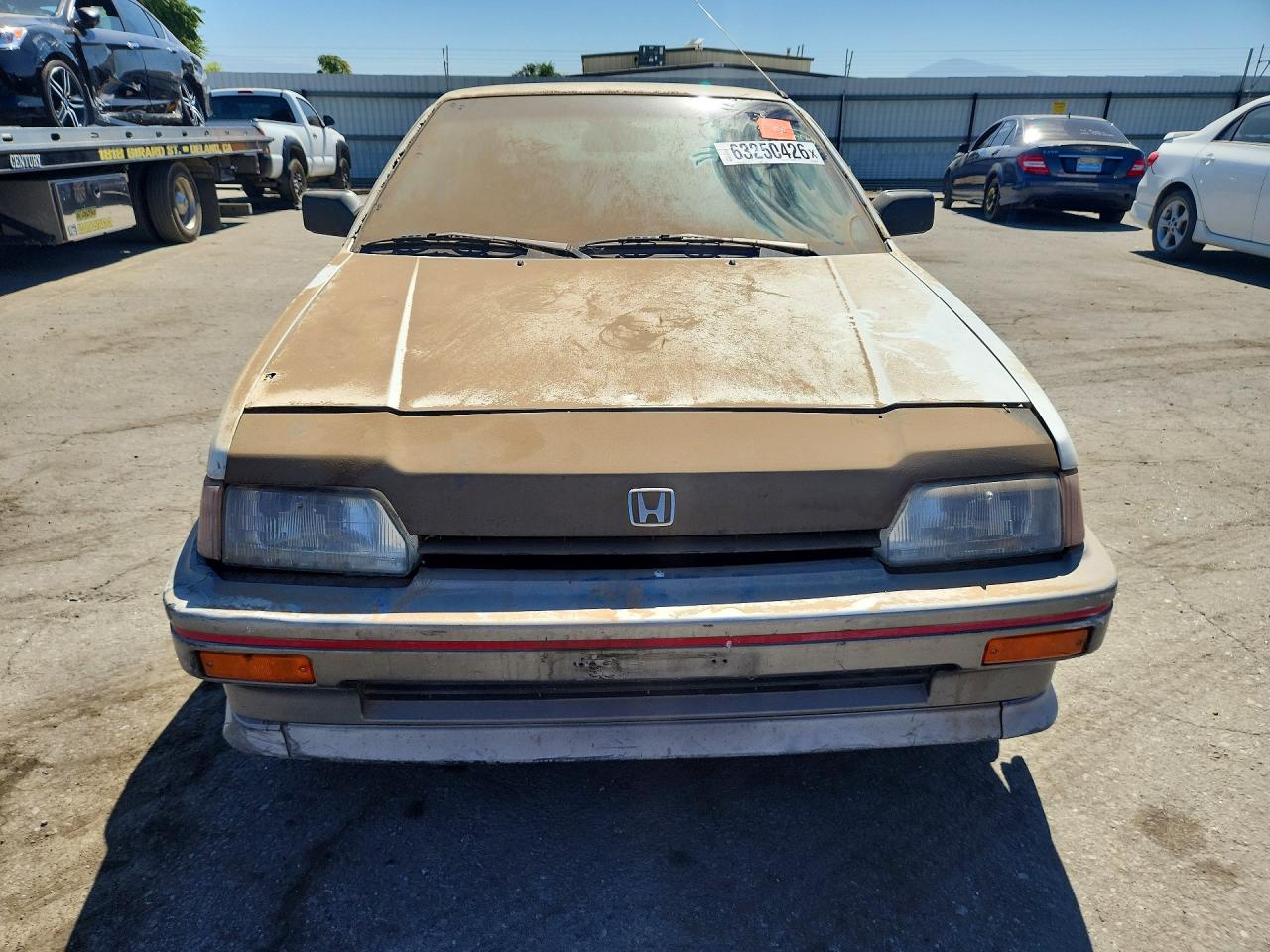 1987 Honda Civic 1500 Crx White vin: JHMEC1429HS051512