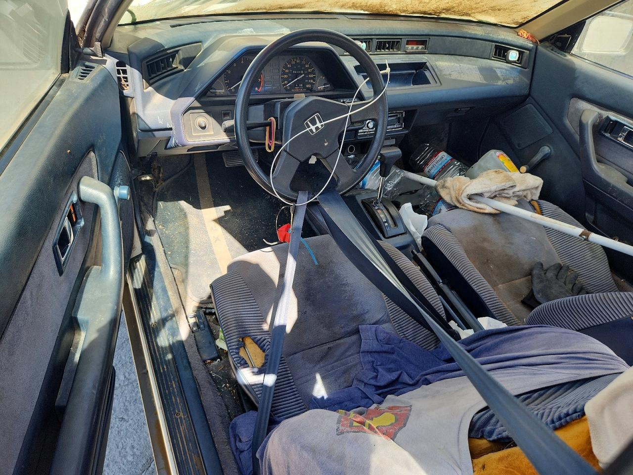 1987 Honda Civic 1500 Crx White vin: JHMEC1429HS051512