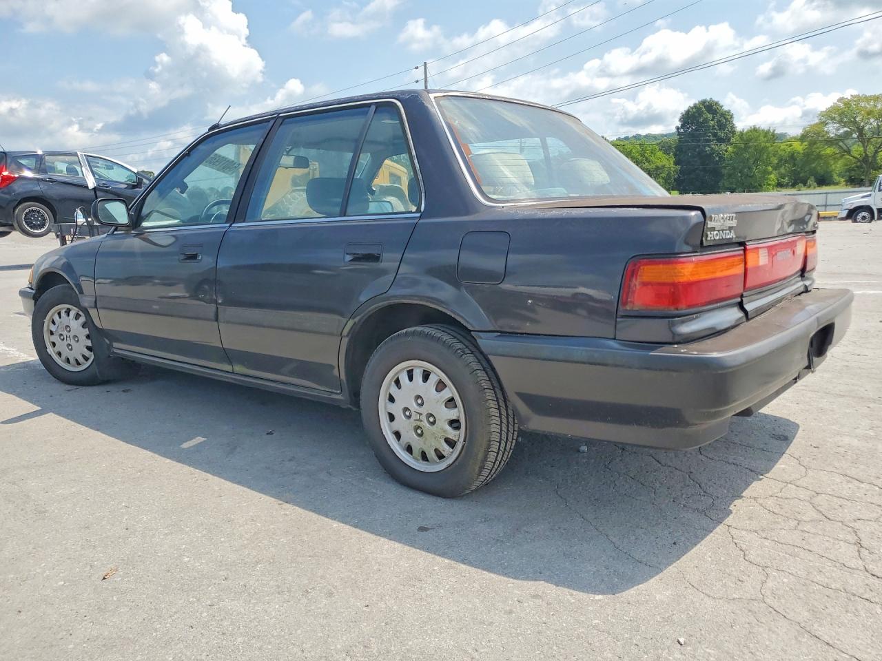 1991 Honda Civic Lx Gray vin: JHMED3650MS004346