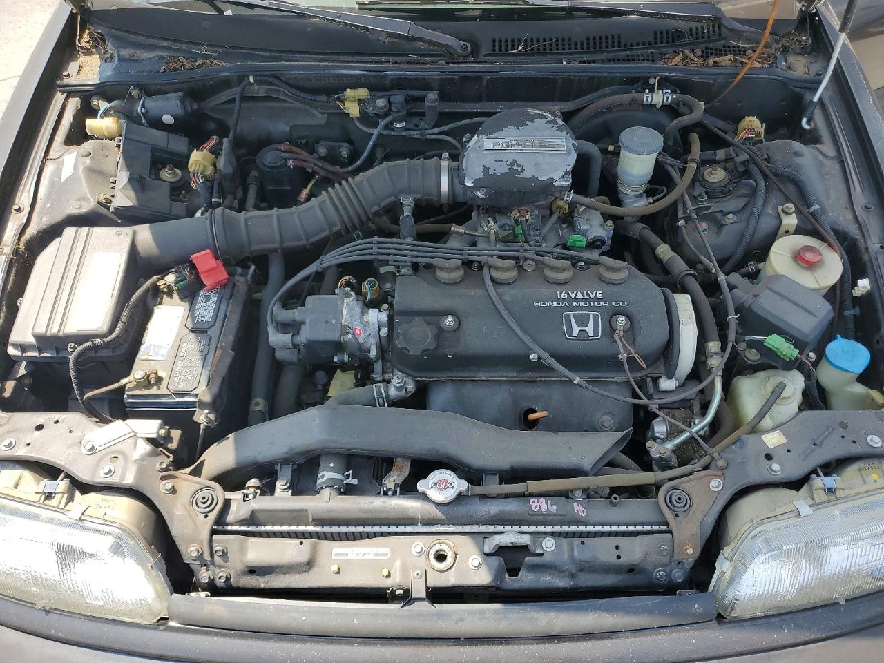 1991 Honda Civic Lx Gray vin: JHMED3650MS004346