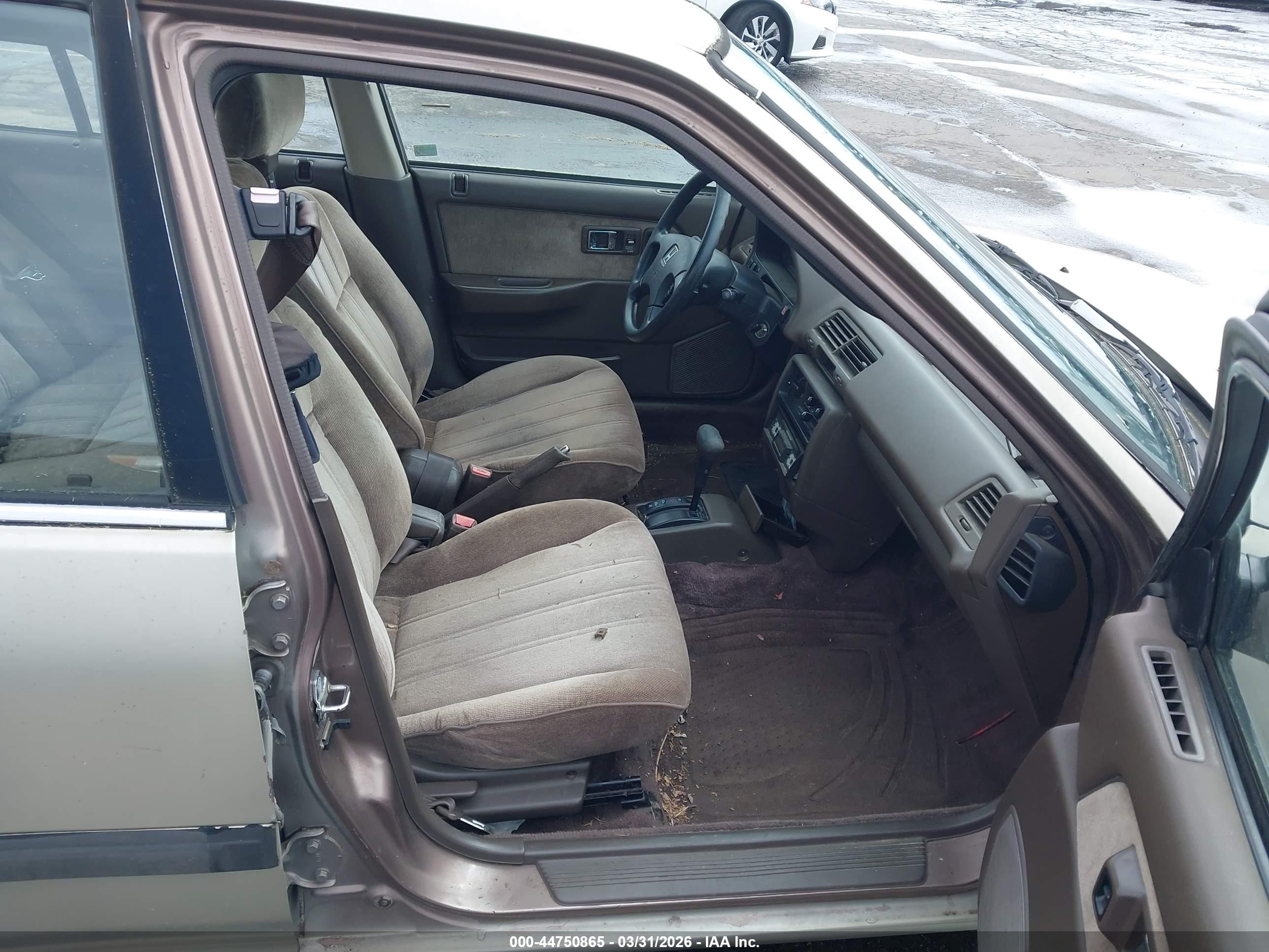 1991 Honda Civic Lx Золотой vin: JHMED3659MS011506