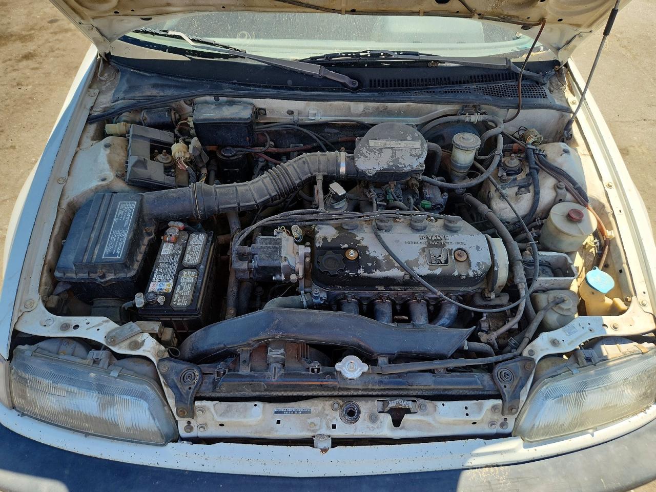 1989 Honda Civic Dx White vin: JHMED6453KS001989