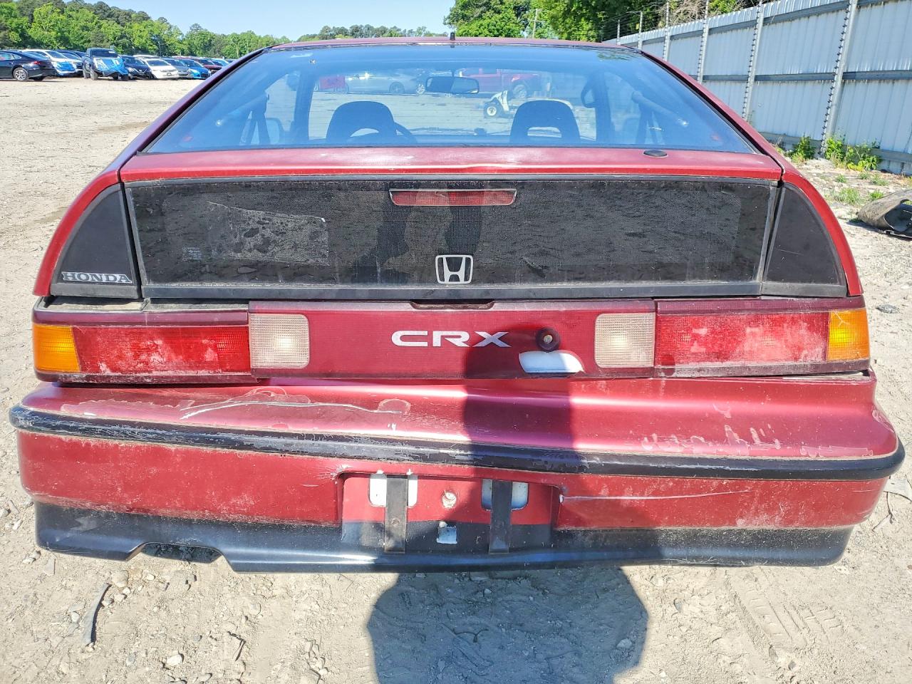 1990 Honda Civic Lx Burgundy vin: JHMED8354LS004091