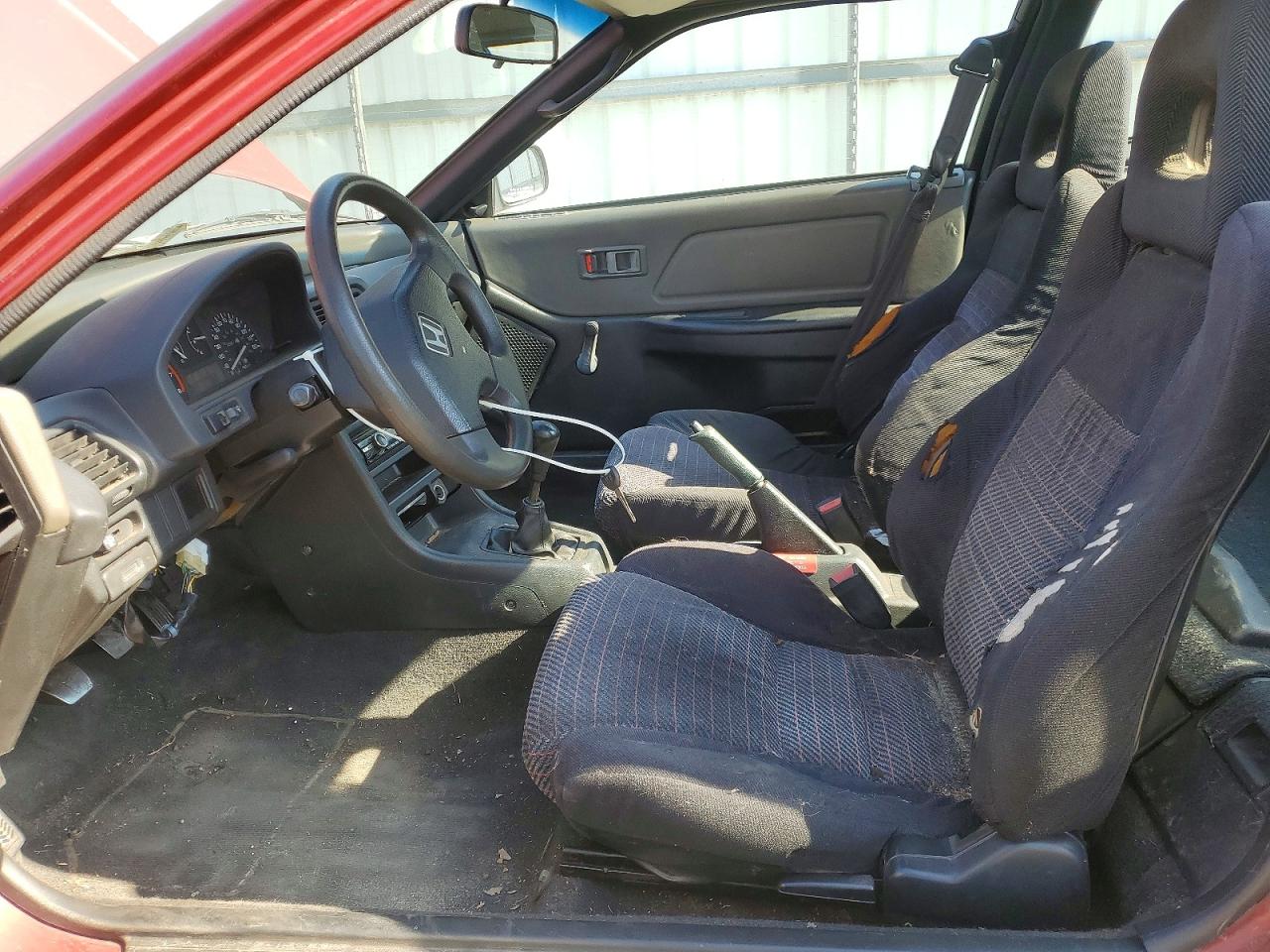 1990 Honda Civic Lx Burgundy vin: JHMED8354LS004091