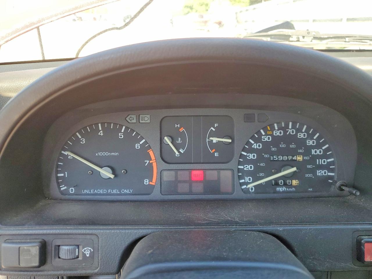 1990 Honda Civic Lx Burgundy vin: JHMED8354LS004091