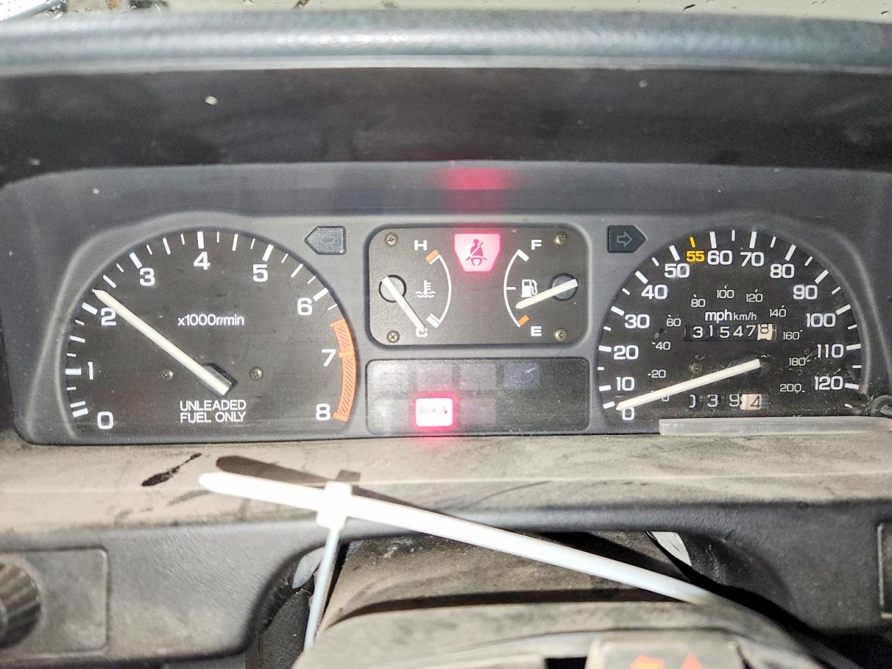1989 Honda Civic Crx Dx Silver vin: JHMED835XKS005261