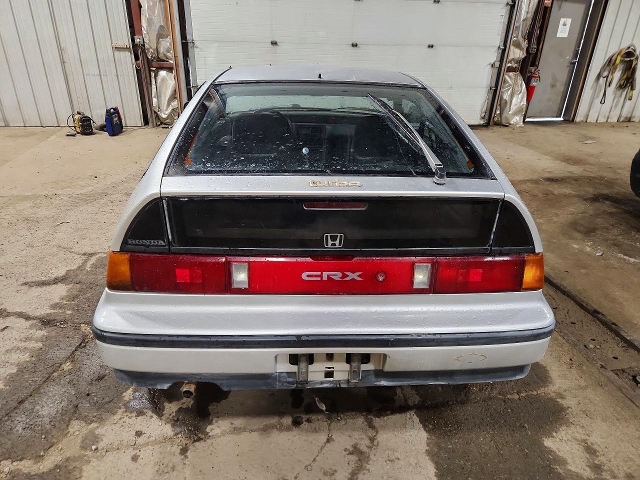 1989 Honda Civic Crx Dx Silver vin: JHMED835XKS005261