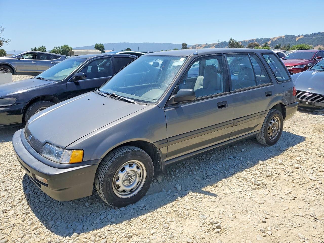 1991 Honda Civic Gray vin: JHMEE2754MS000872