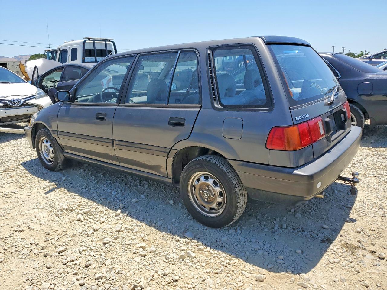 1991 Honda Civic Gray vin: JHMEE2754MS000872