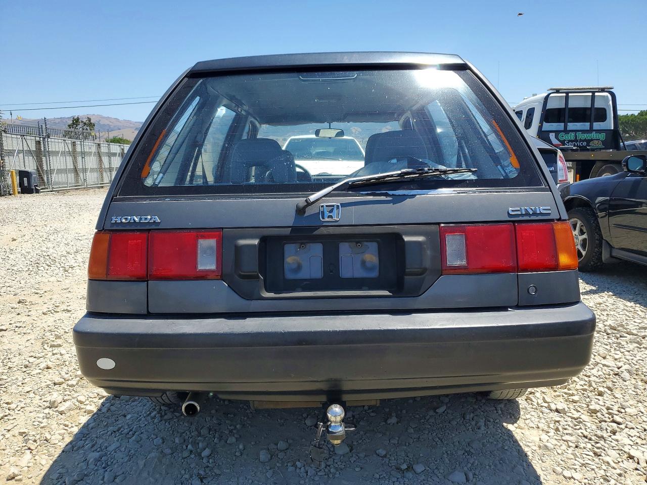 1991 Honda Civic Gray vin: JHMEE2754MS000872