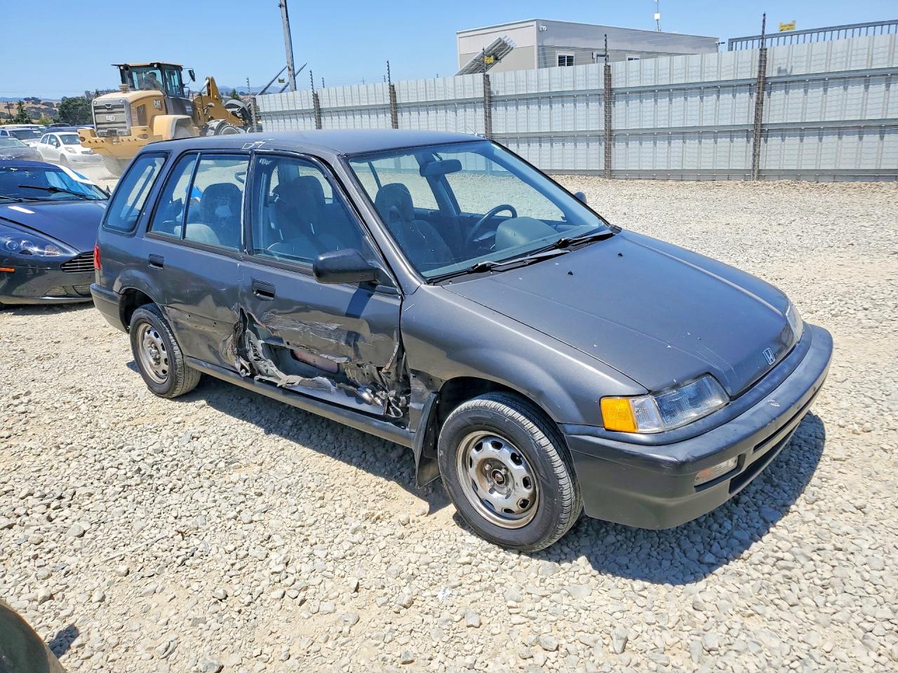 1991 Honda Civic Gray vin: JHMEE2754MS000872