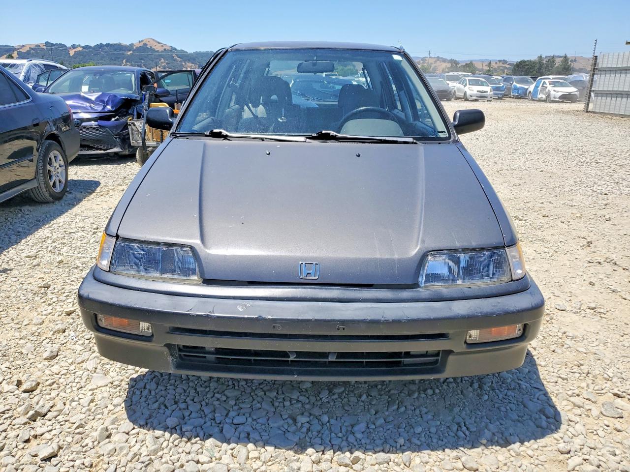 1991 Honda Civic Gray vin: JHMEE2754MS000872