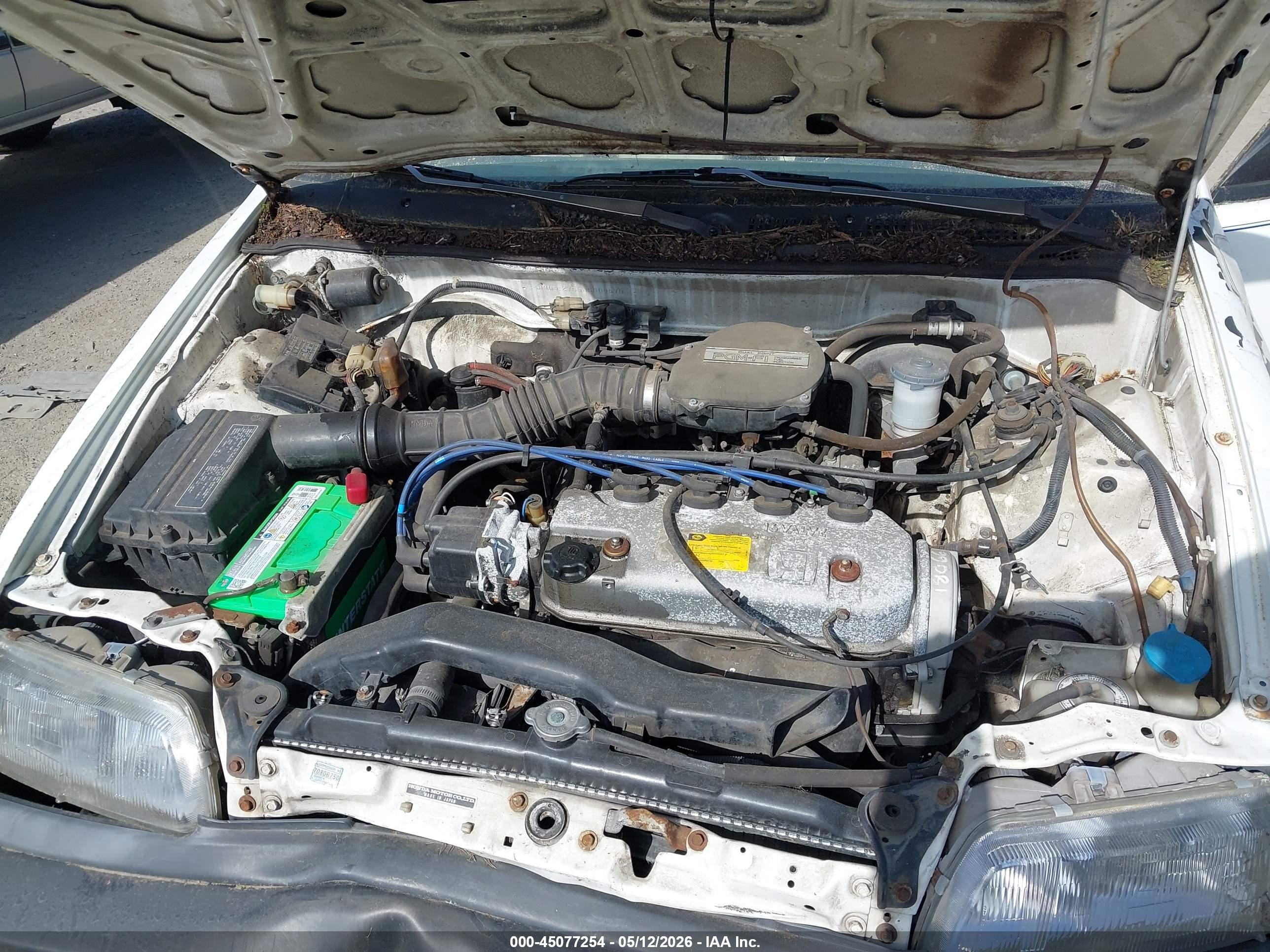 1988 Honda Civic 1.5 Dx White vin: JHMEE2755JS000570