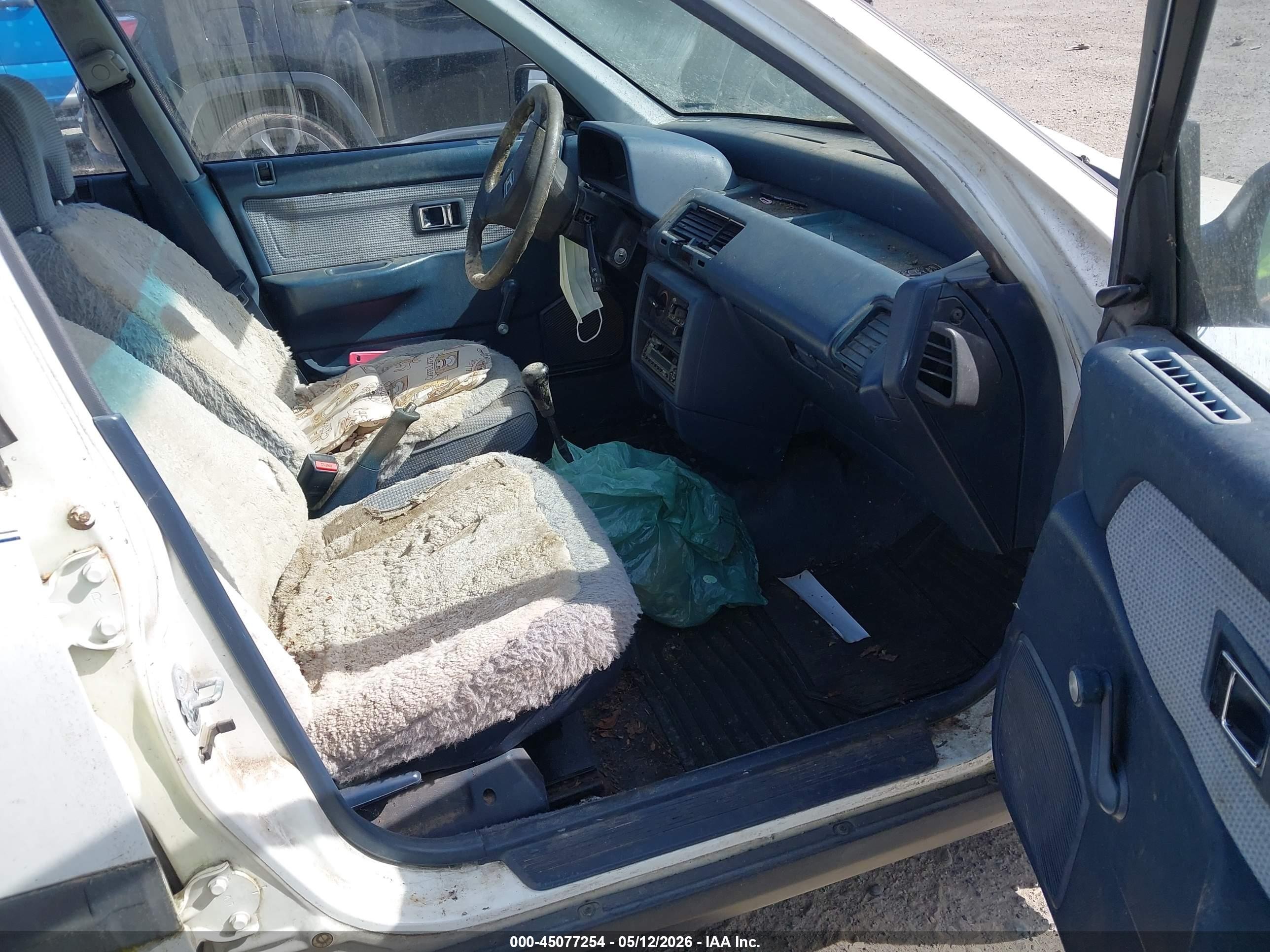 1988 Honda Civic 1.5 Dx White vin: JHMEE2755JS000570