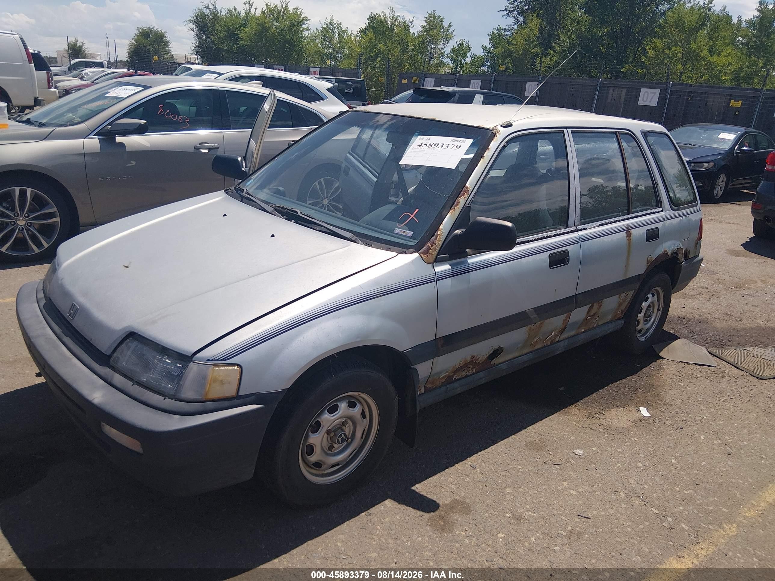 1990 Honda Civic   Blue vin: JHMEE2757LS001092
