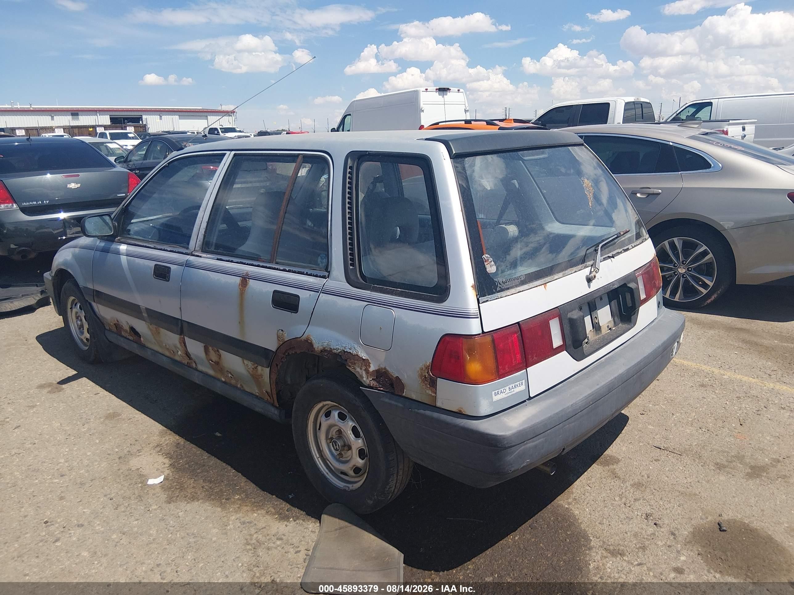 1990 Honda Civic   Blue vin: JHMEE2757LS001092