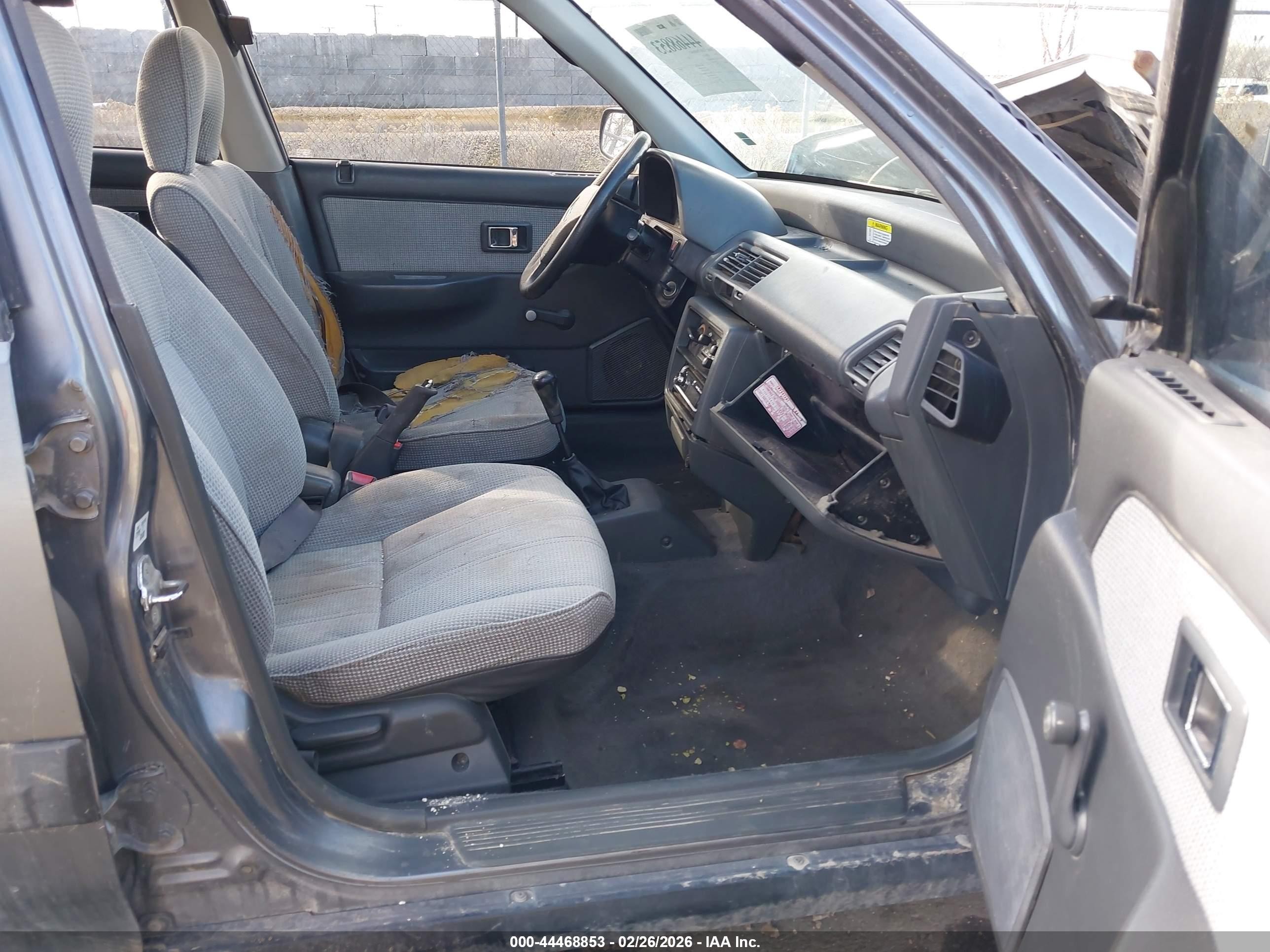 1991 Honda Civic Gray vin: JHMEE2759MS004299