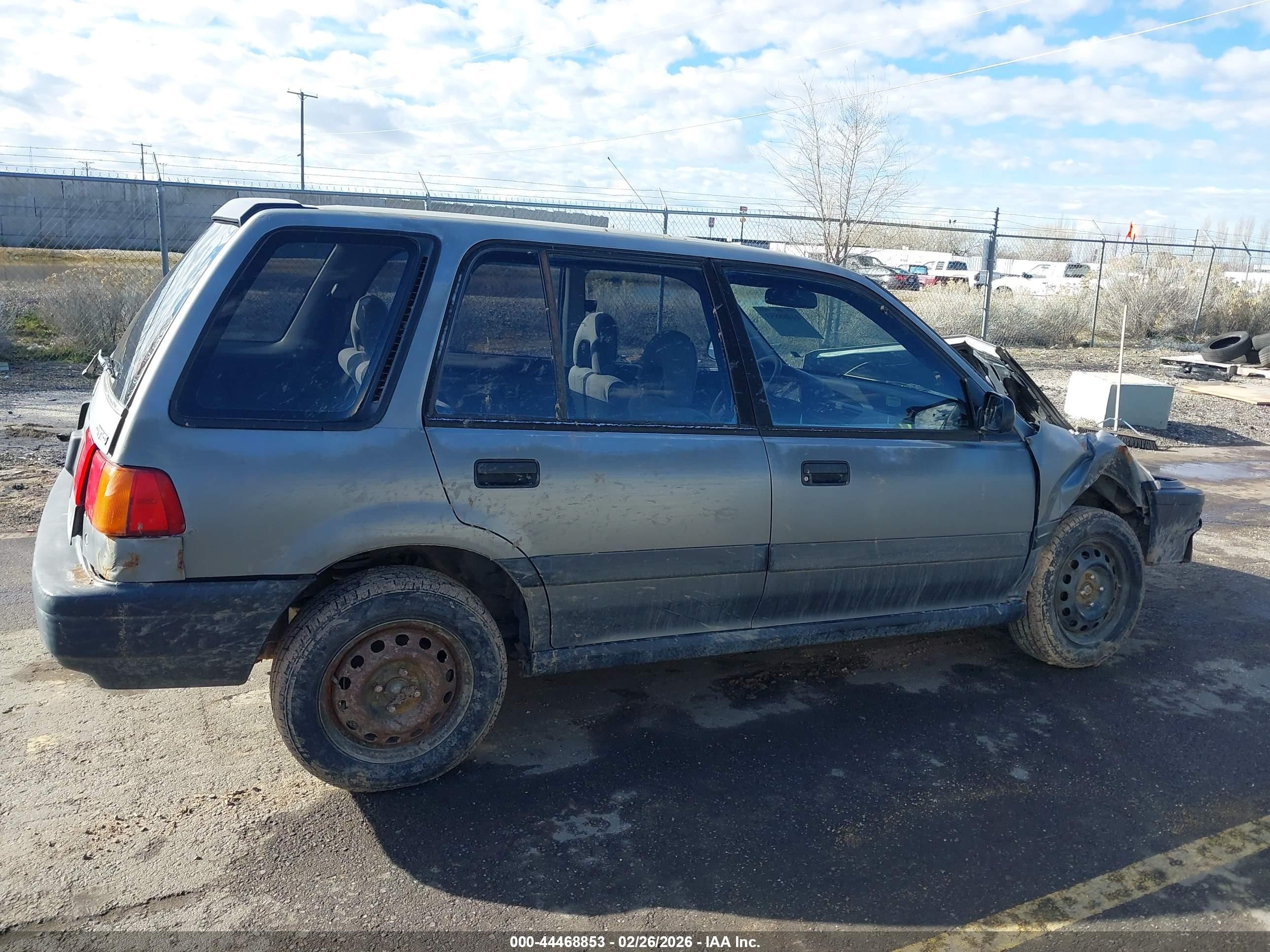 1991 Honda Civic Gray vin: JHMEE2759MS004299