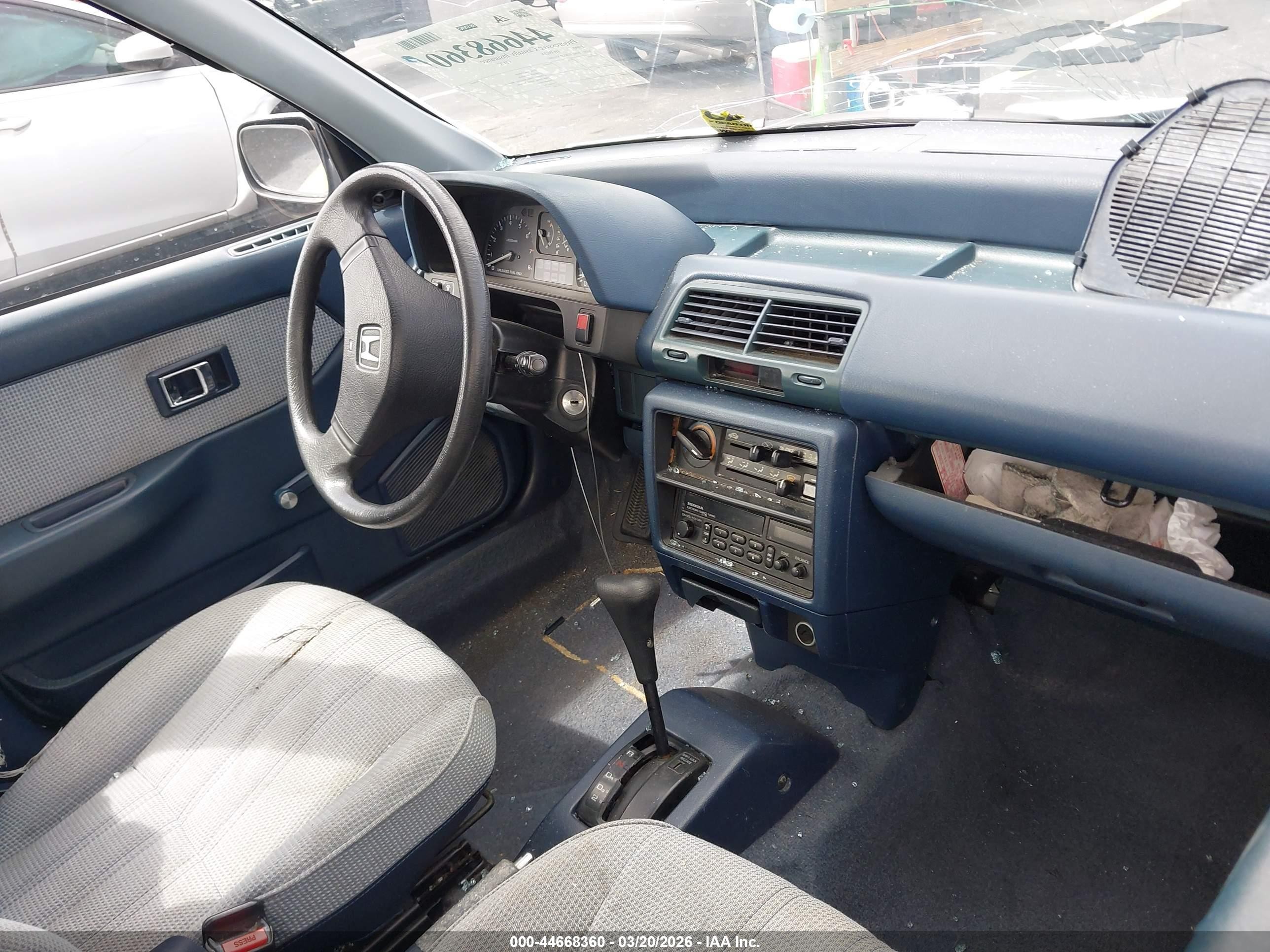 1990 Honda Civic   Blue vin: JHMEE2858LS010883