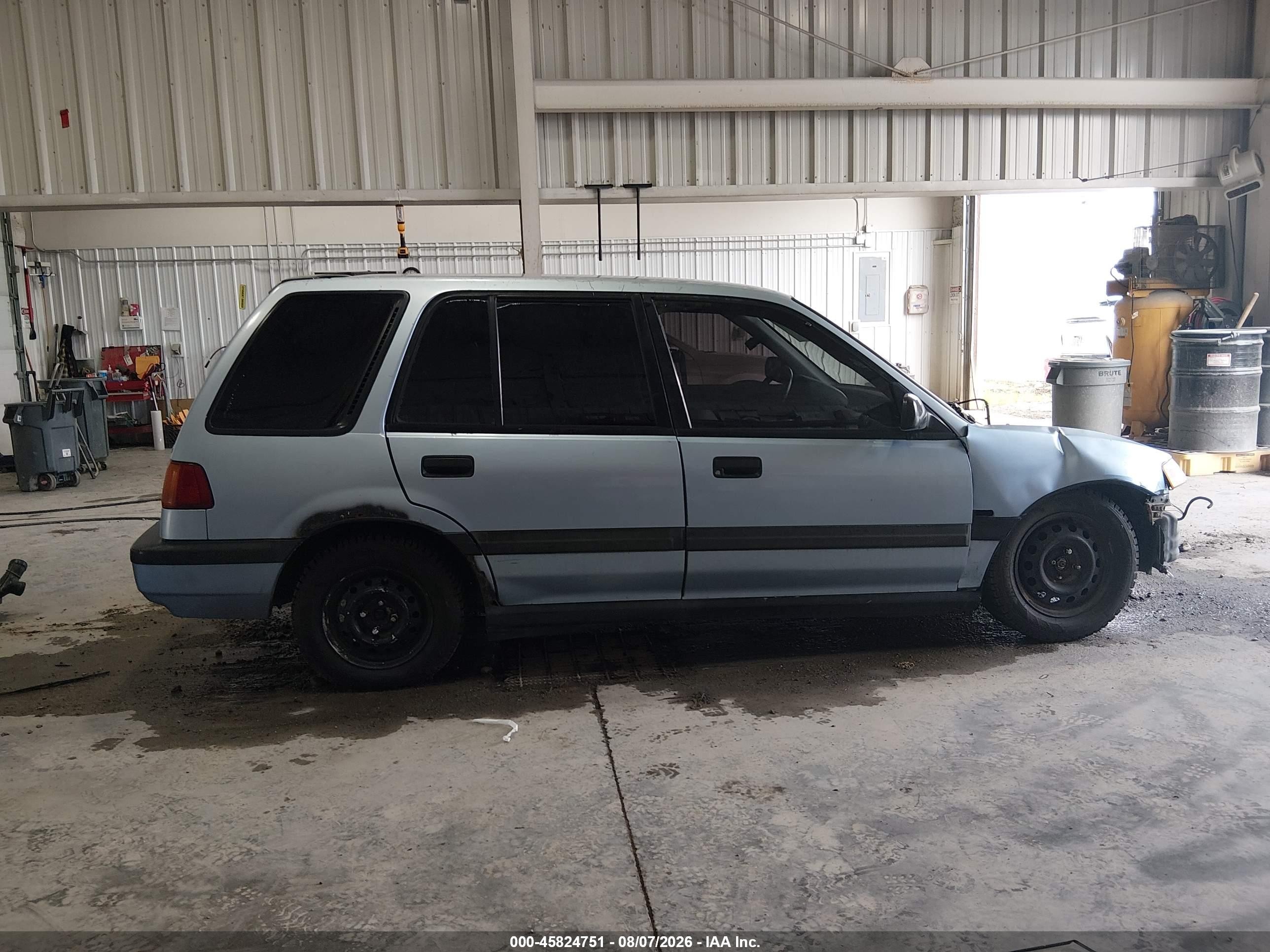 1991 Honda Civic   Blue vin: JHMEE4763MS001063