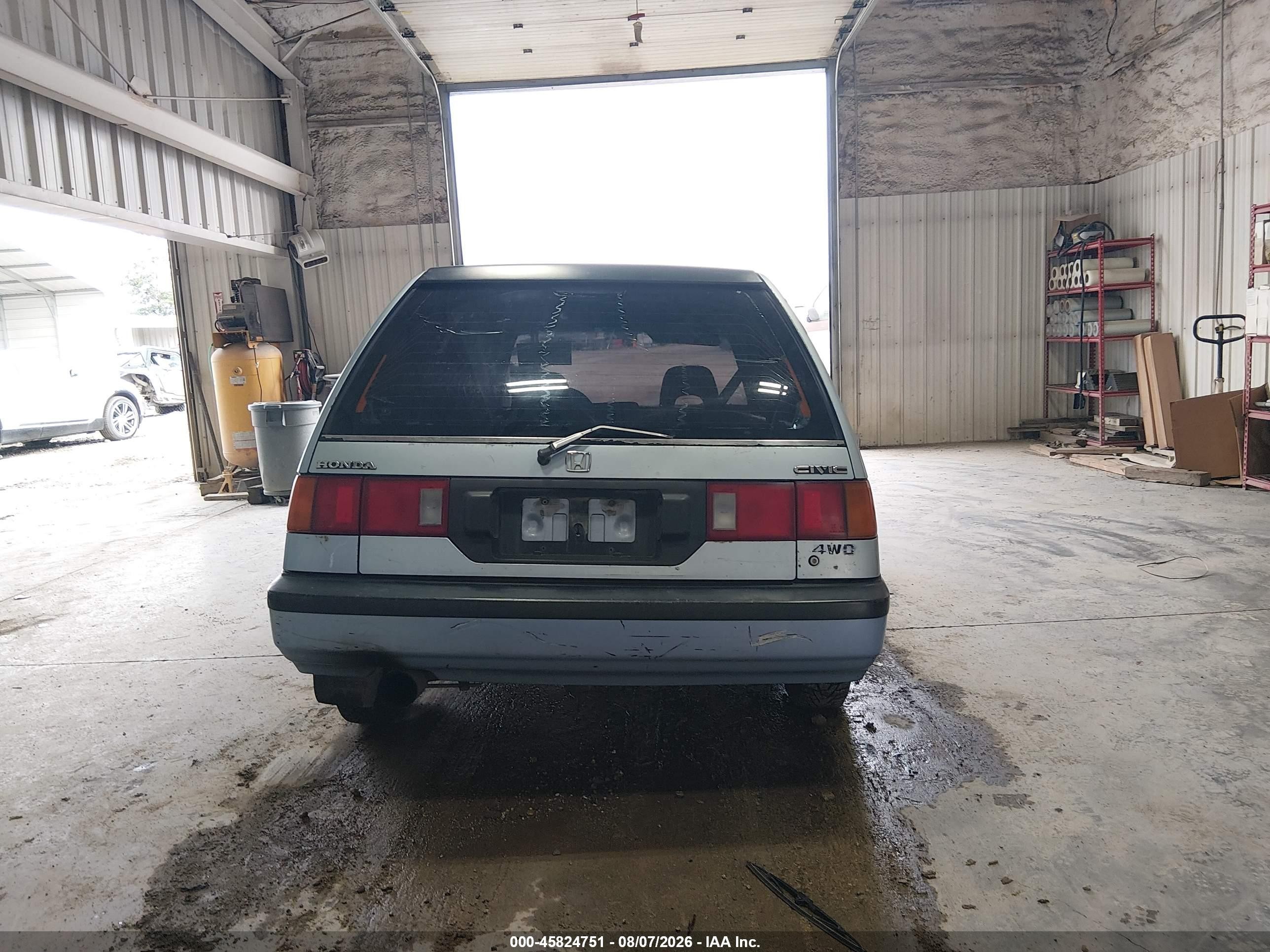 1991 Honda Civic   Blue vin: JHMEE4763MS001063
