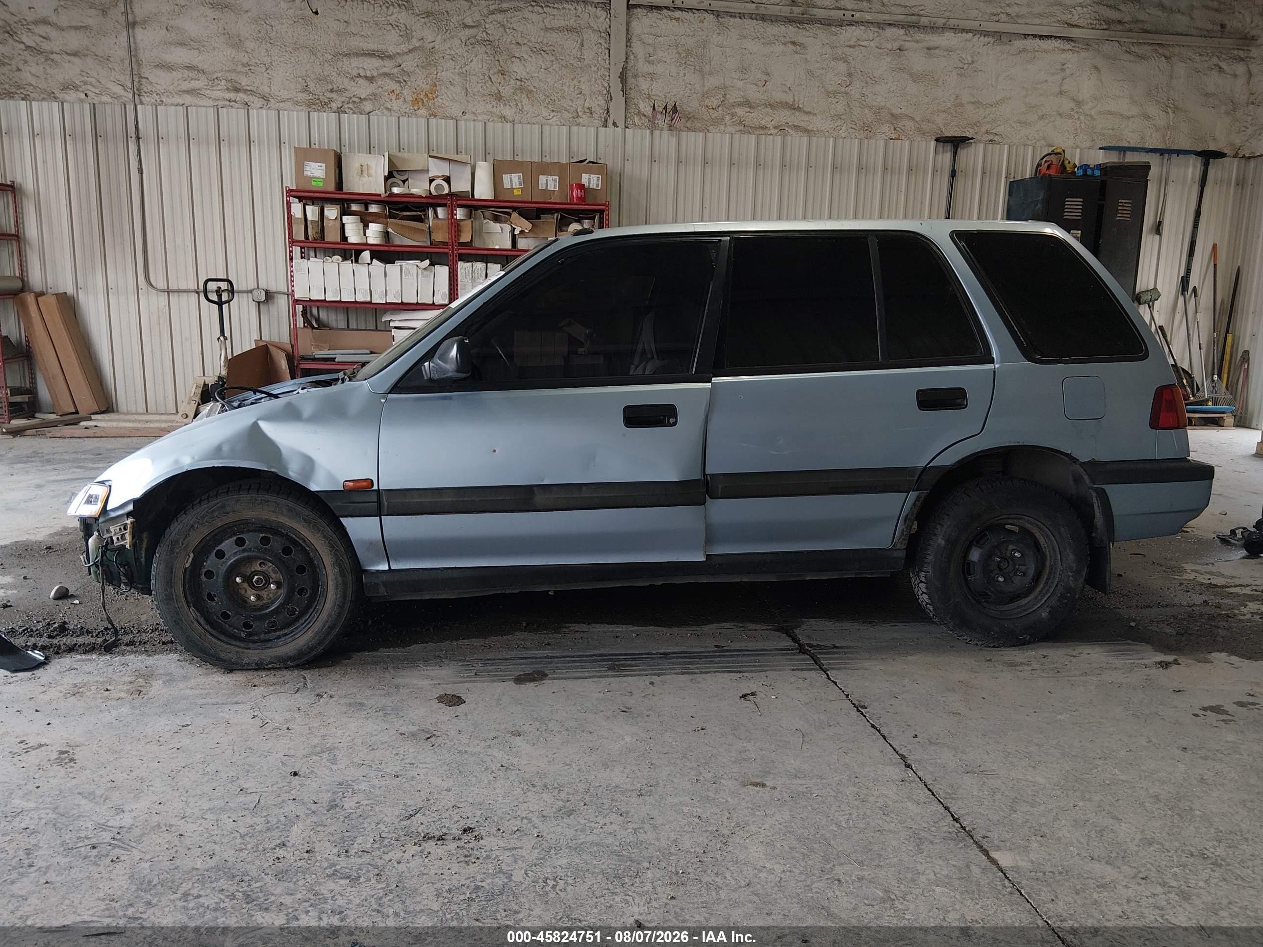 1991 Honda Civic   Blue vin: JHMEE4763MS001063